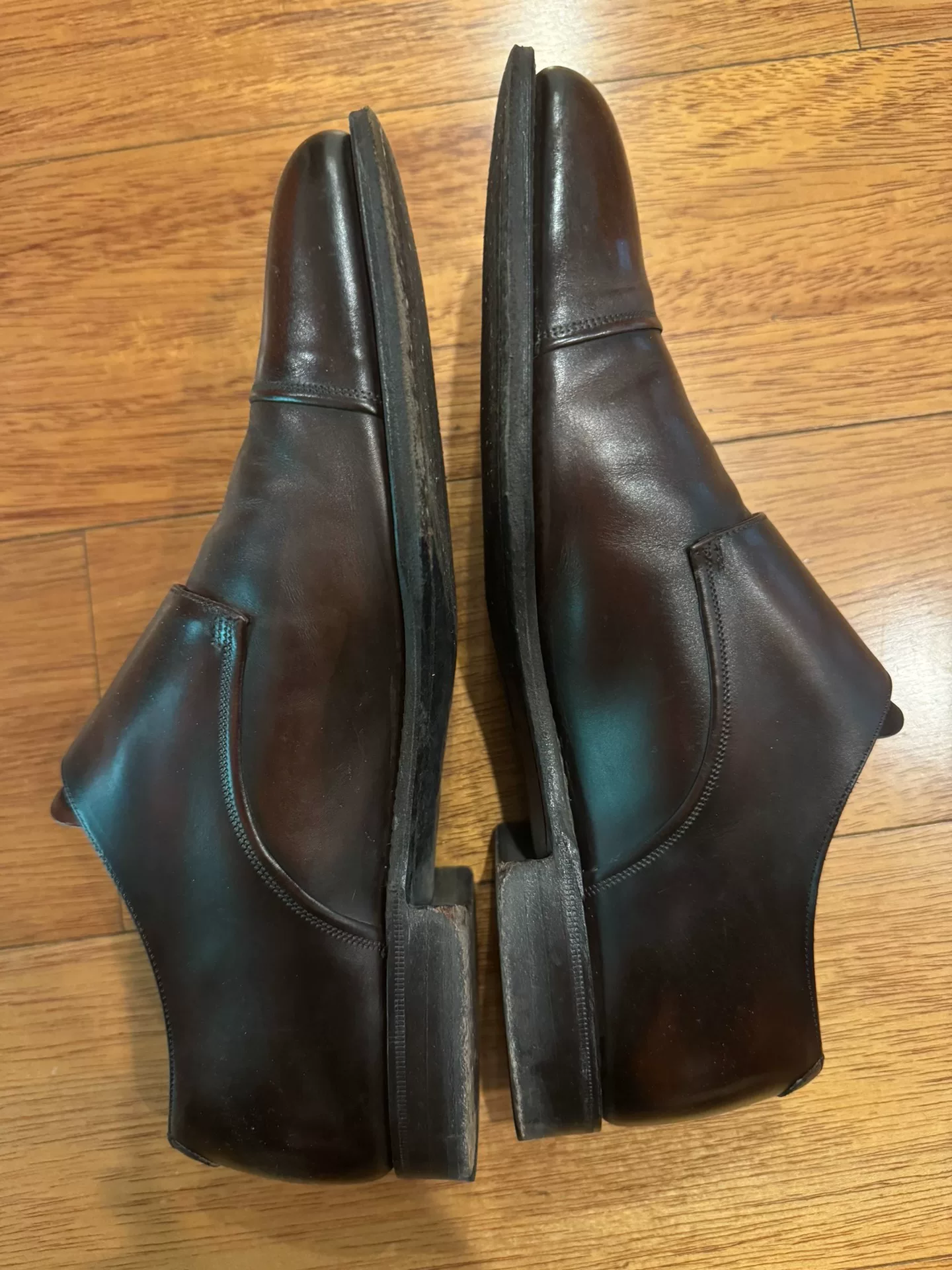 Church's Handcrafted Monk Shoes — detail