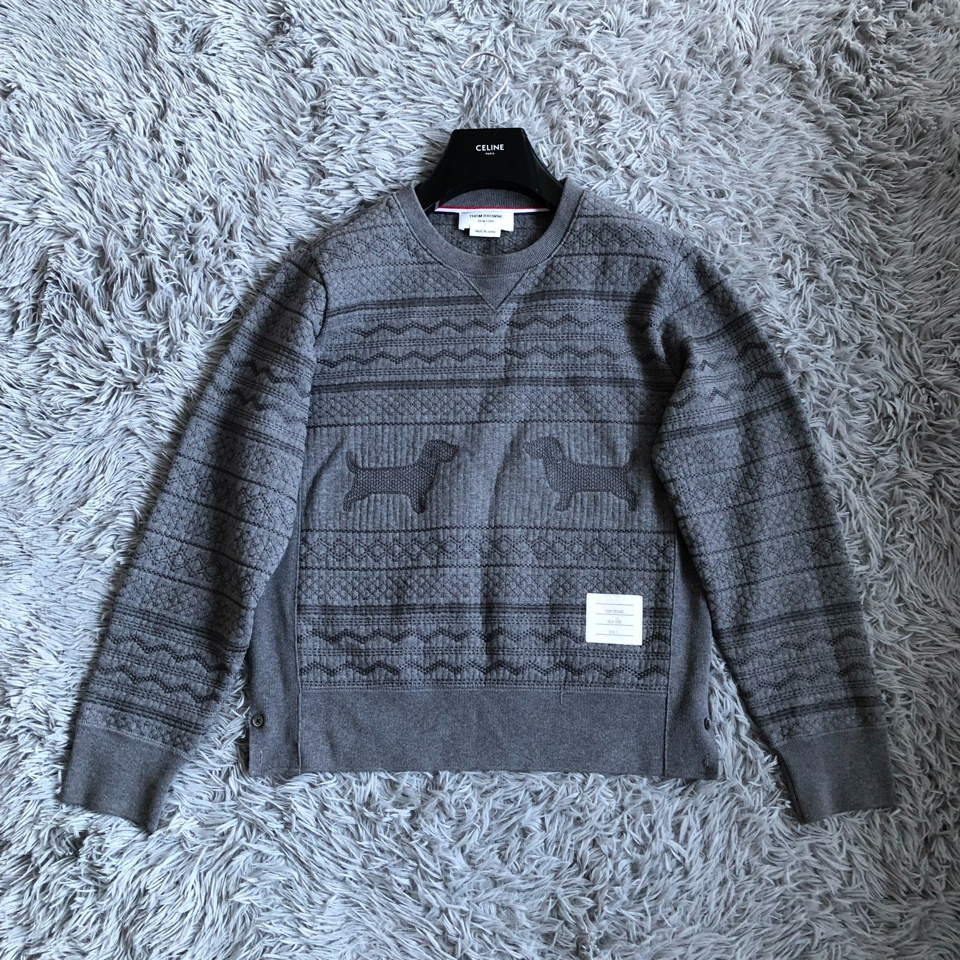 Thom Browne Dog Knit Sweatshirt