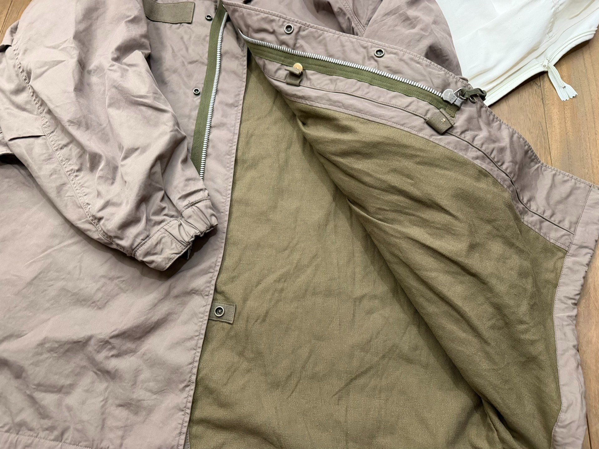 VISVIM 25AW SIX-FIVE FISHTAIL PARKA — back