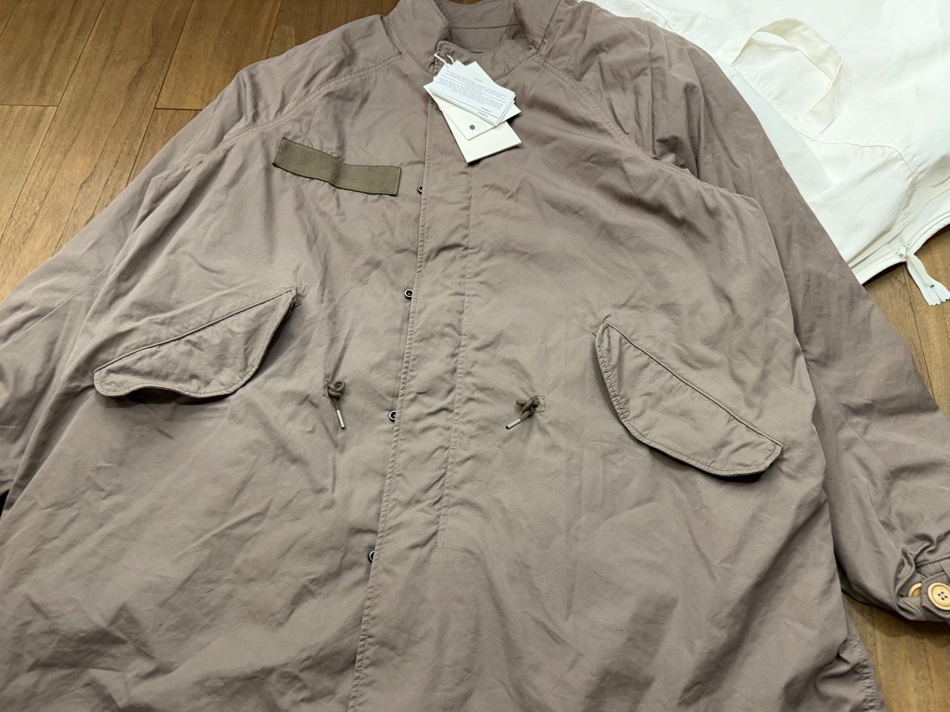 VISVIM 25AW SIX-FIVE FISHTAIL PARKA — front