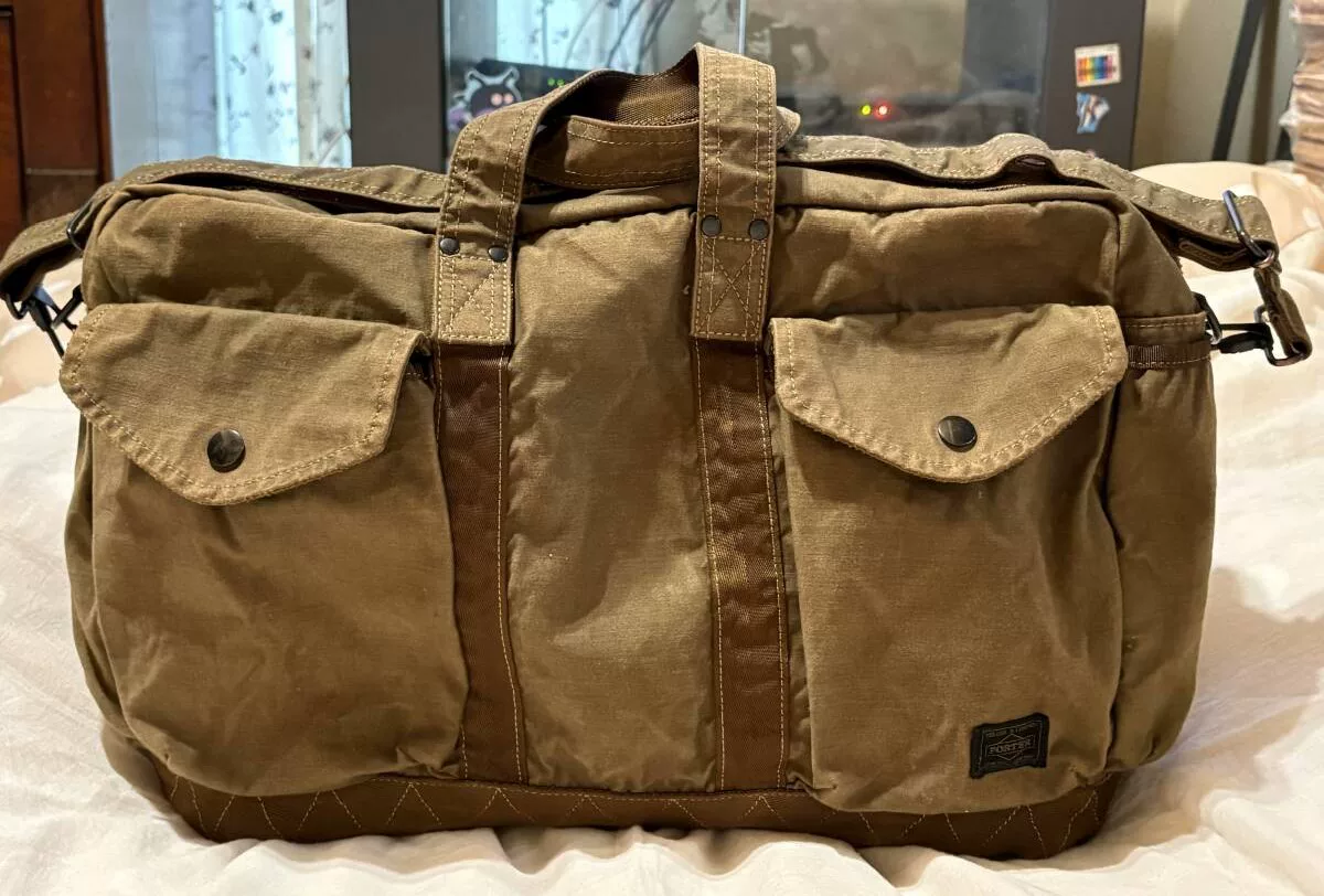 PORTER CRAG 2WAY Large Tote/Shoulder — front