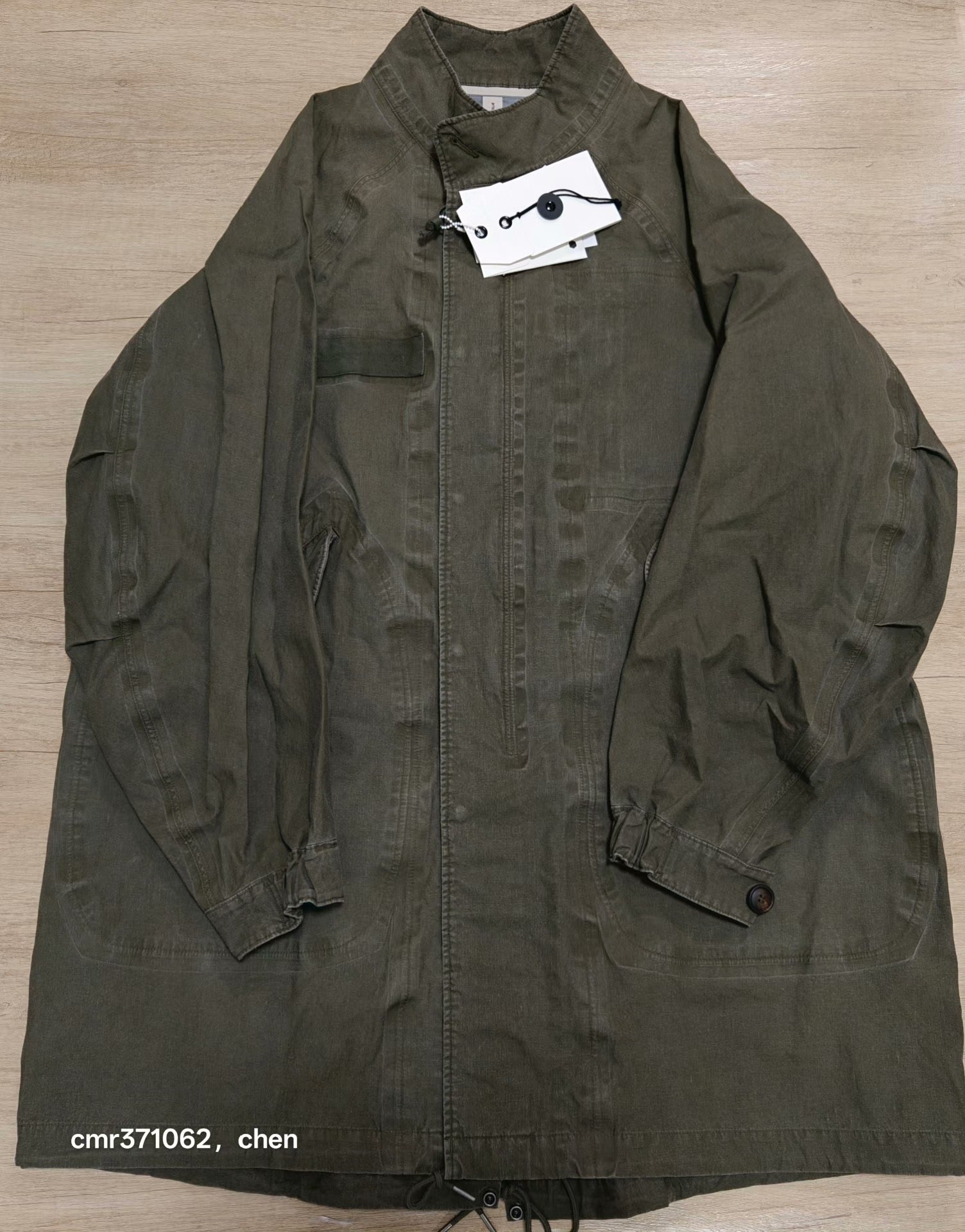 VISVIM 25SS SIX FIVE FISHTAIL PARKA 3L DMGD