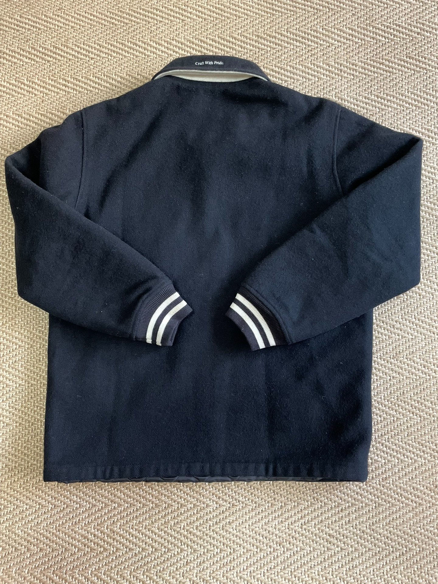 Neighborhood Varsity Thick Cotton Jacket — front