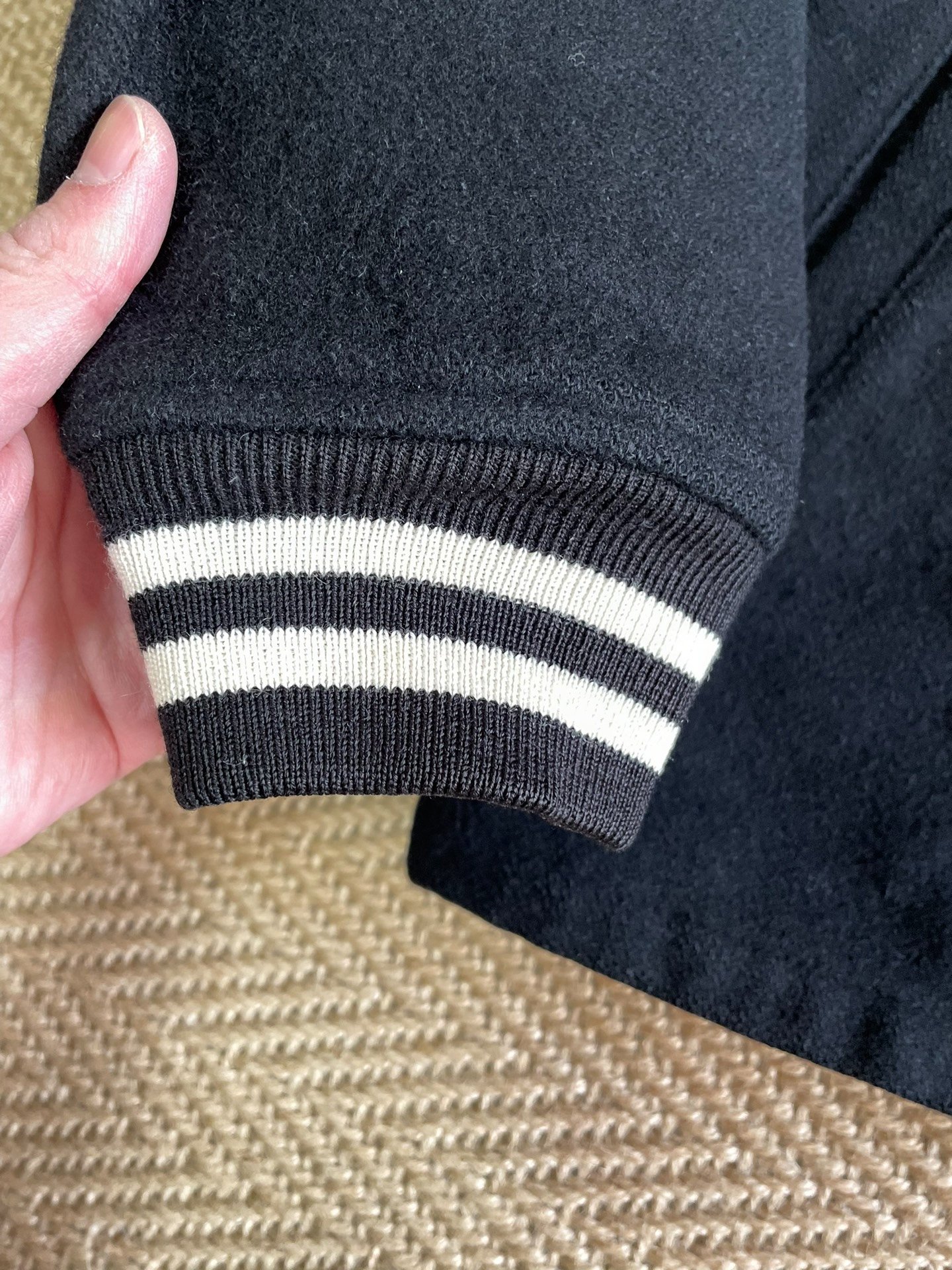 Neighborhood Varsity Thick Cotton Jacket — back