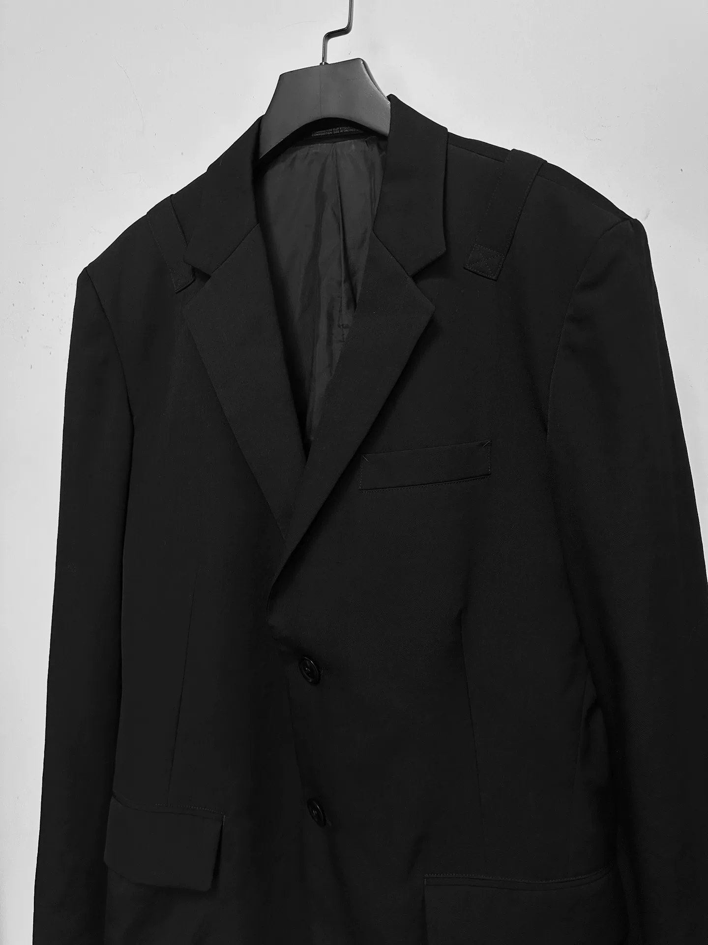 Yohji Yamamoto 16AW Parachute Strap Coat — back