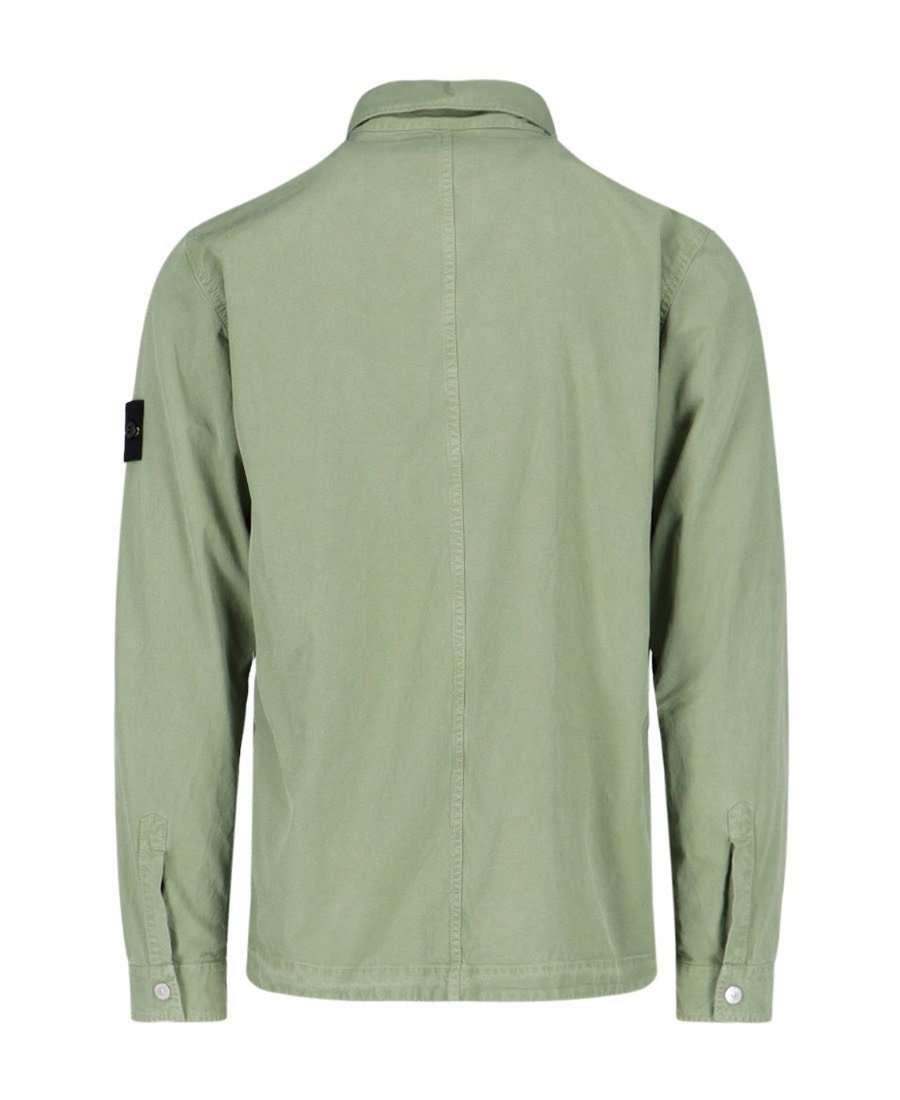 Stone Island Cupro Jacket — label