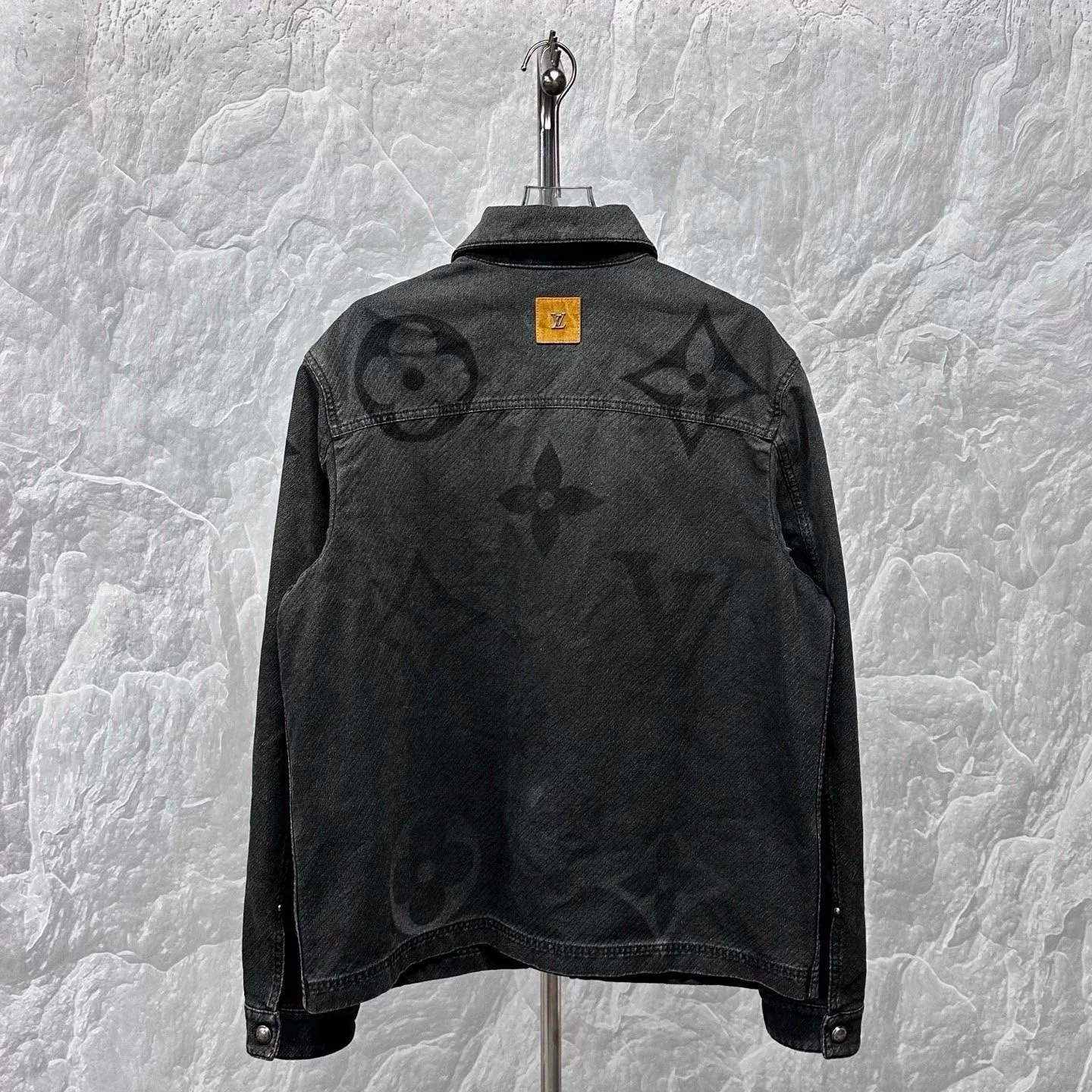 Louis Vuitton SS25 Logo Denim Jacket — label