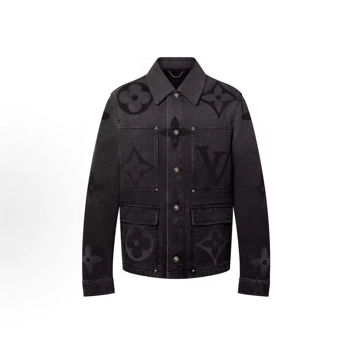 Louis Vuitton SS25 Logo Denim Jacket