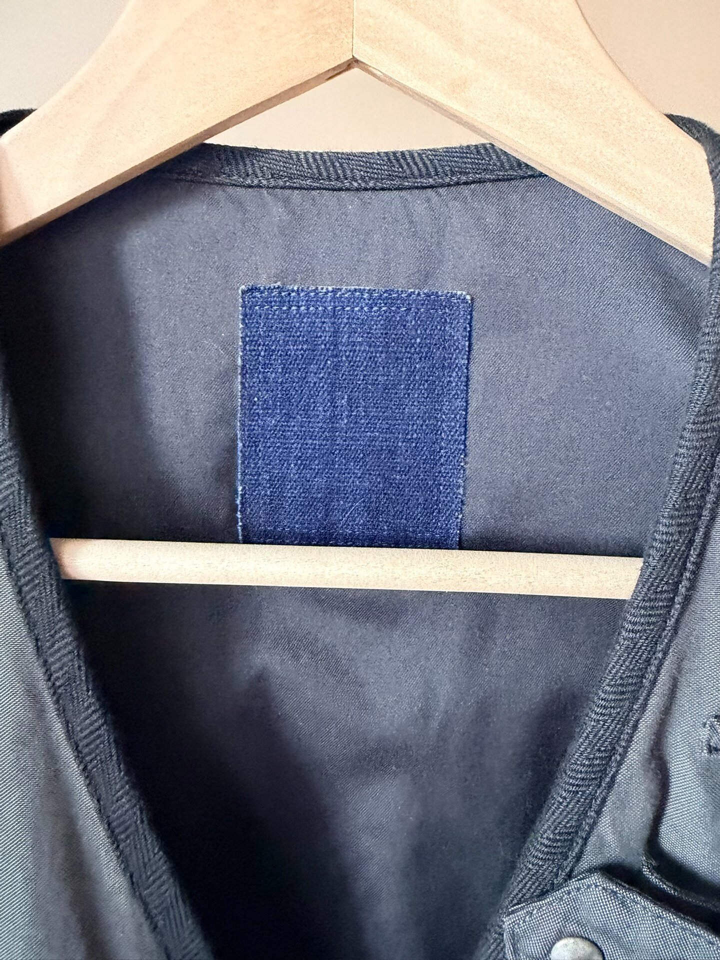 visvim ict fisherman vest 21ss black — detail