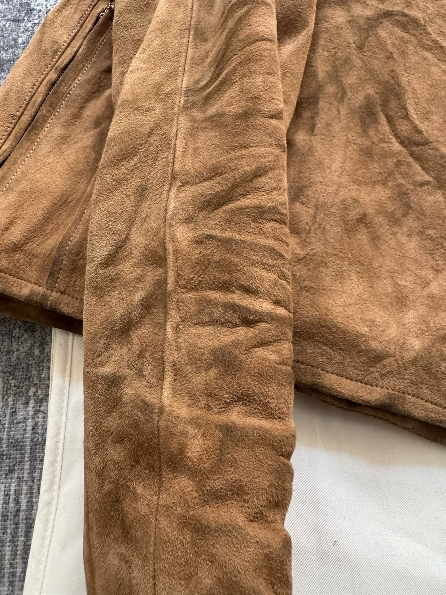 VISVIM 24AW NEU RIDERS Leather Jacket — detail