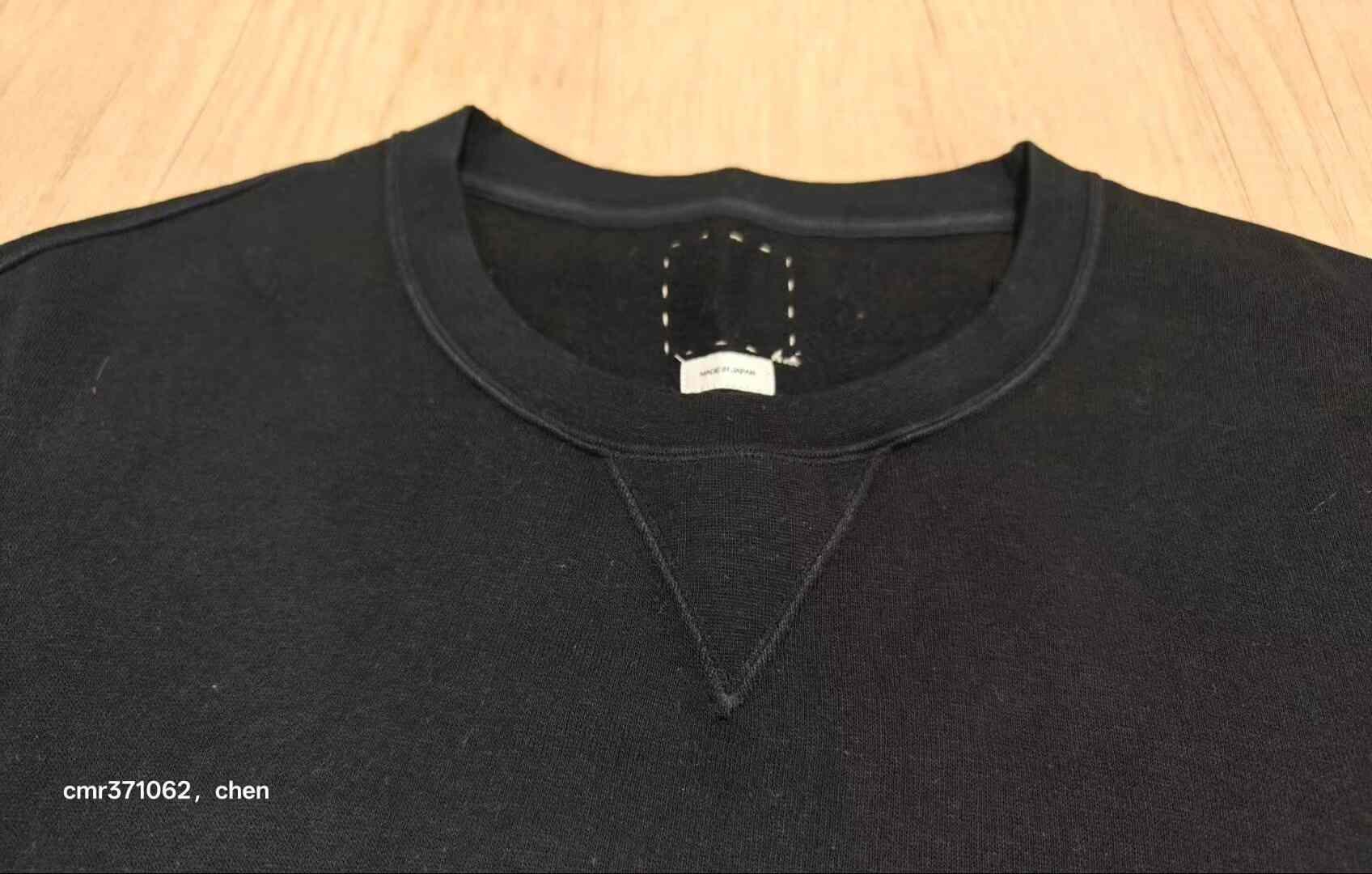 visvim 19SS Jumbo Sweat Uneven Dye — detail