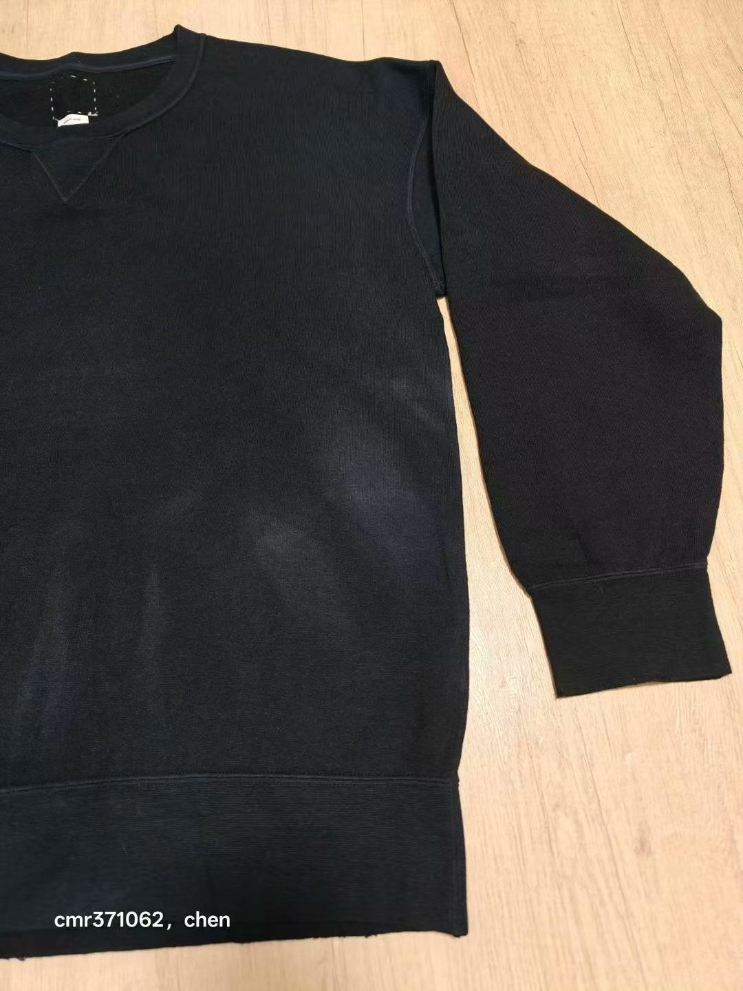 visvim 19SS Jumbo Sweat Uneven Dye — back