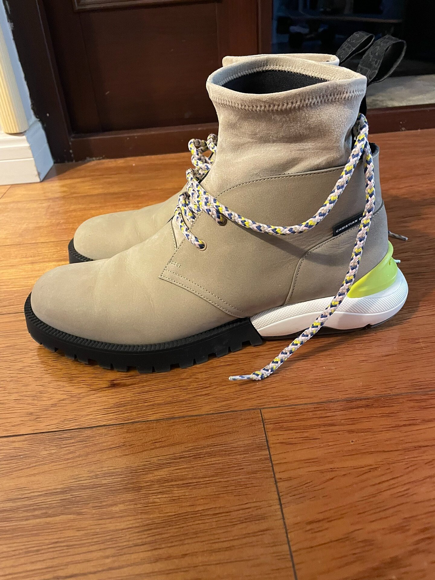 Dior Kaws Men's Desert Boots — front