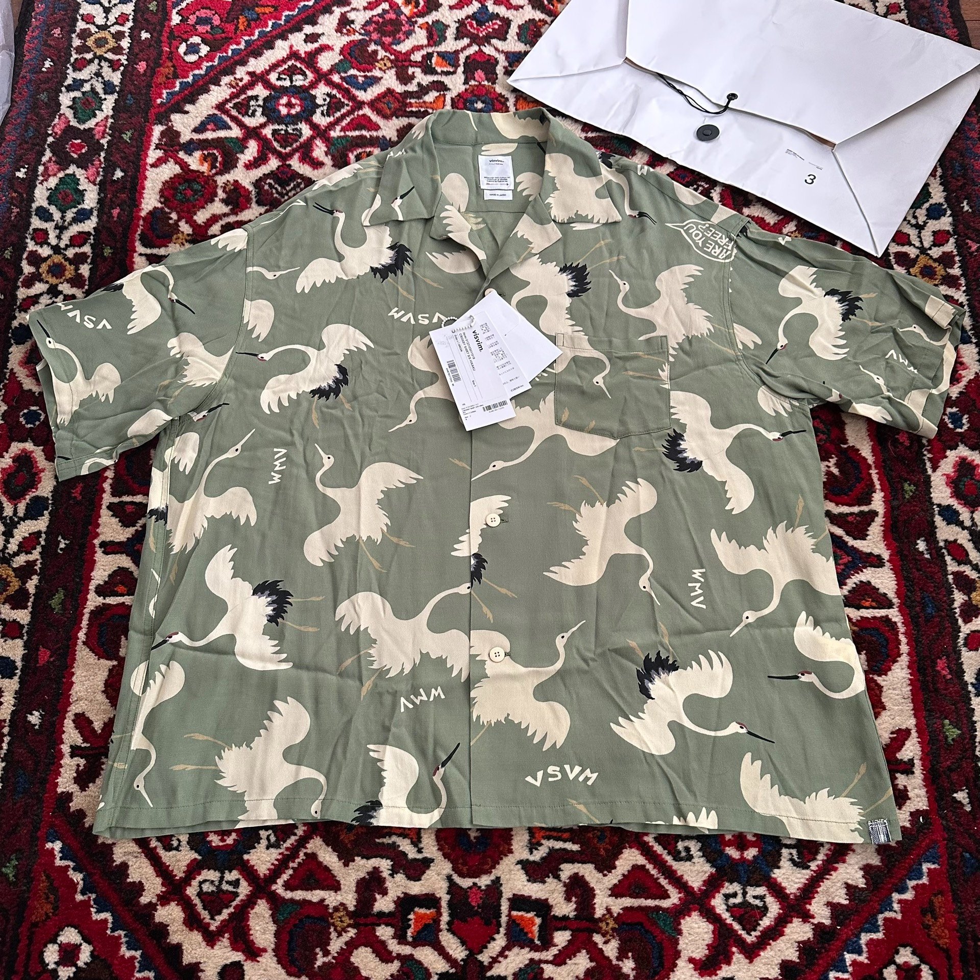 VISVIM 23SS Crosby S/S Hikaku Shirt — front