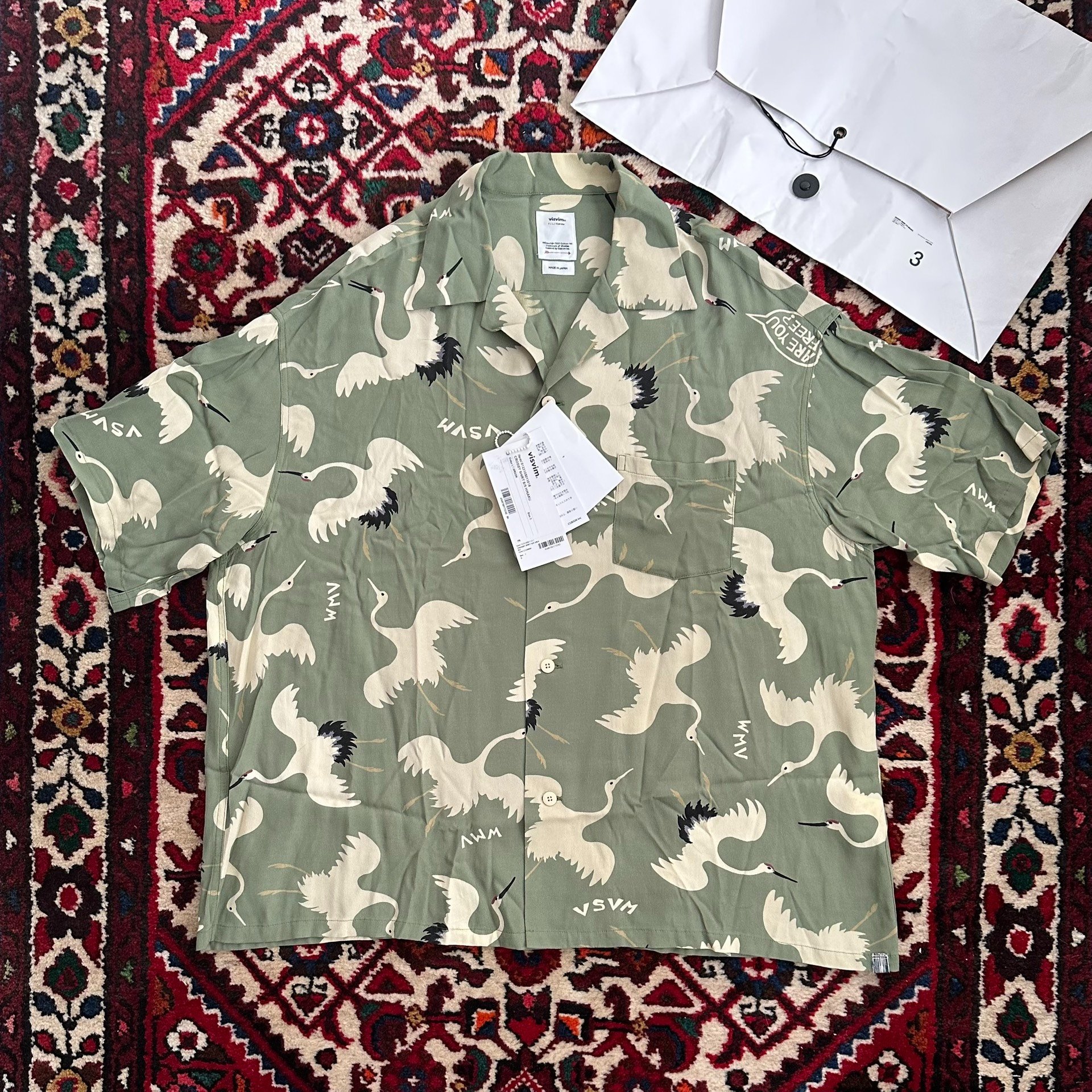VISVIM 23SS Crosby S/S Hikaku Shirt