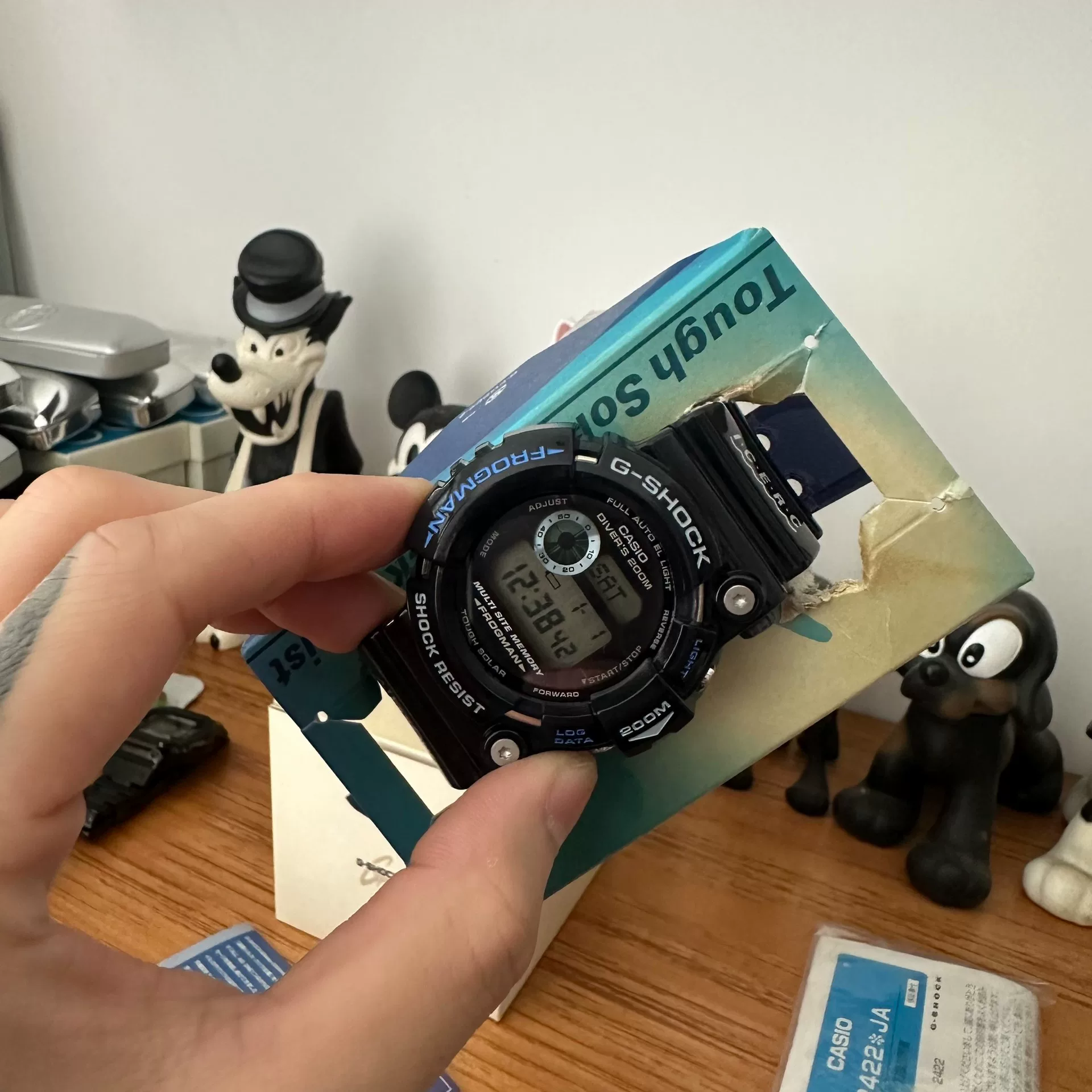 Casio GW202 4th Gen Frogman — detail