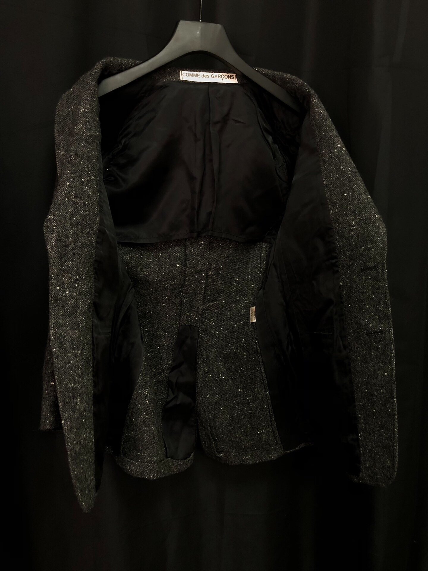 Comme des Garçons 1970s Early Coat — detail