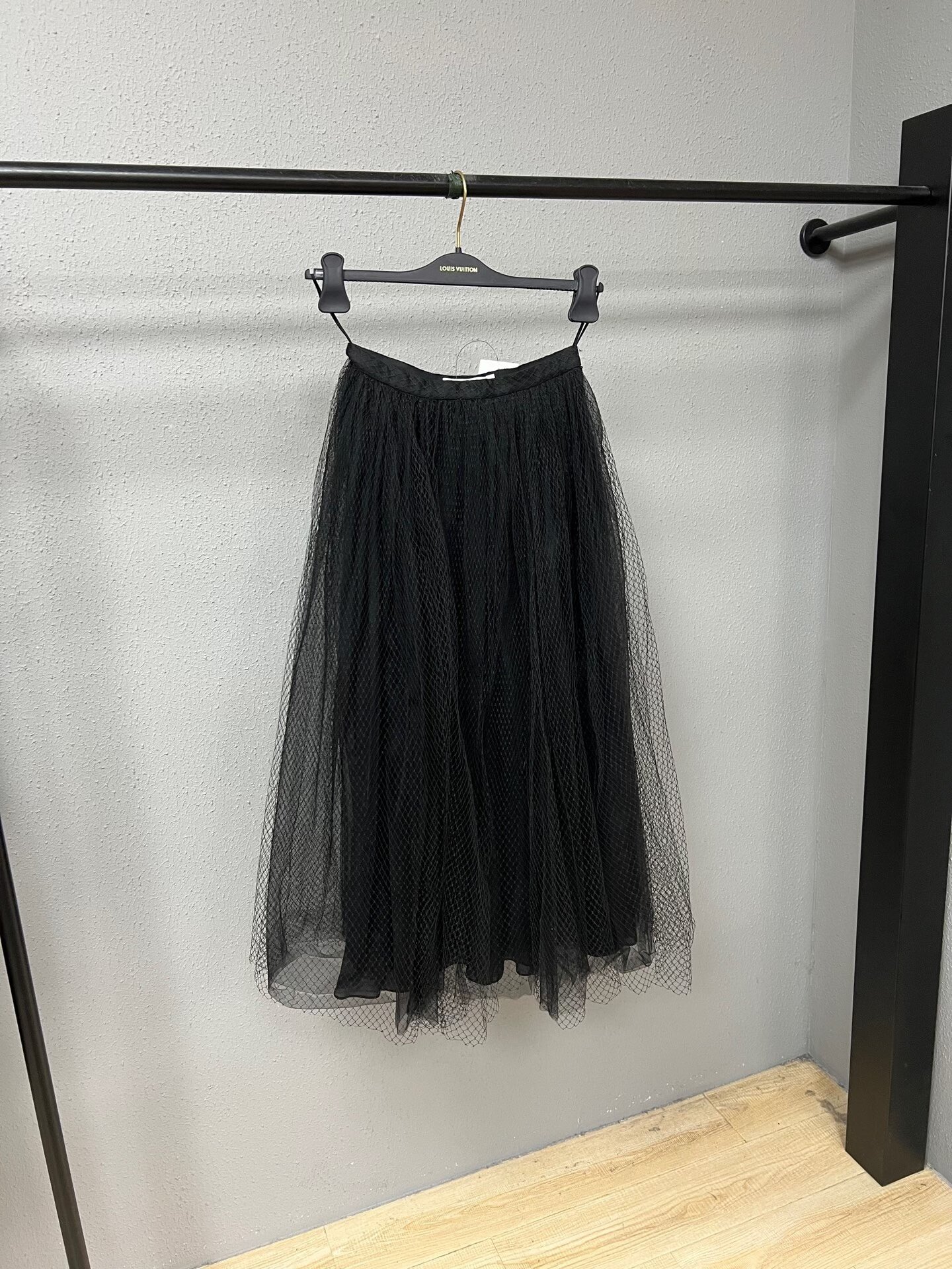Dior Classic Black Tulle Skirt