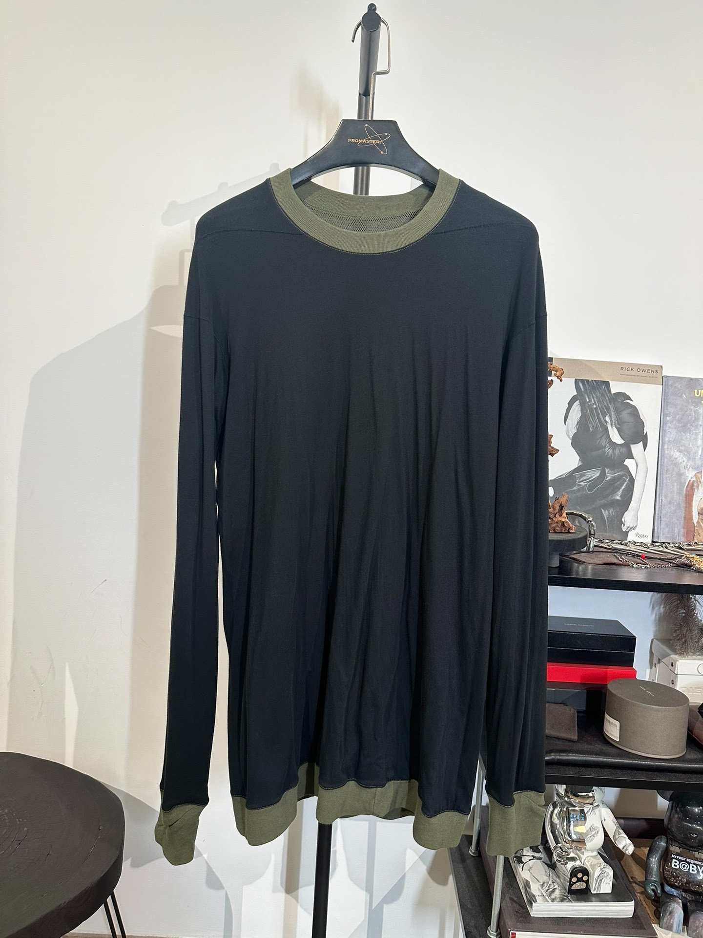 Boris Bidjan Saberi 11by bbs C1 Mesh Sweatshirt — detail