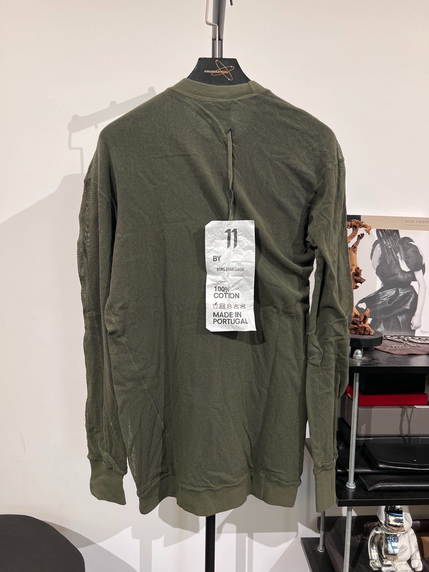 Boris Bidjan Saberi 11by bbs C1 Mesh Sweatshirt