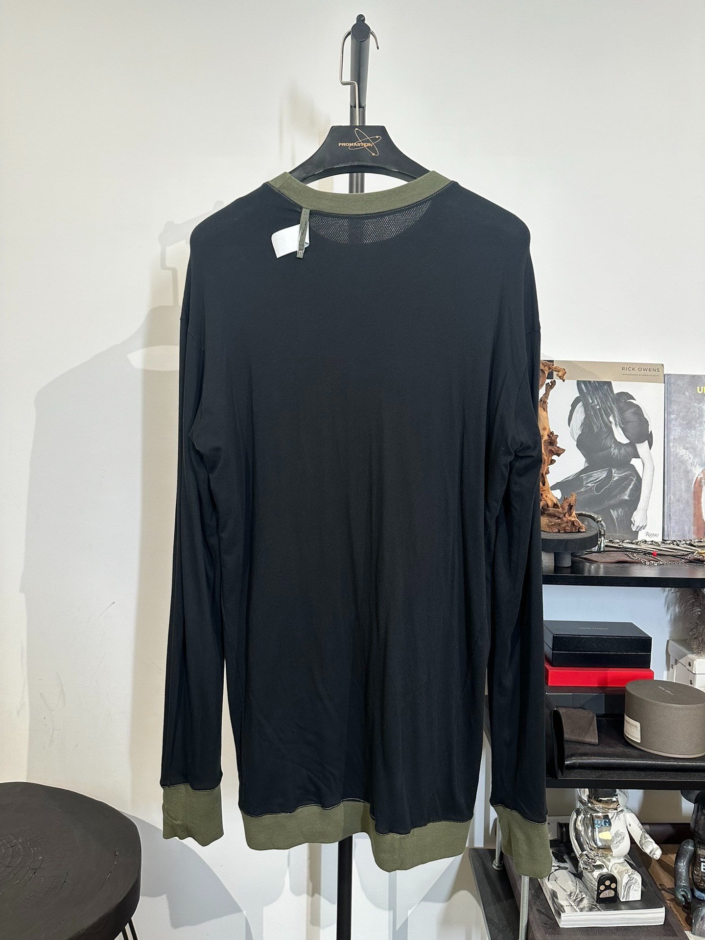 Boris Bidjan Saberi 11by bbs C1 Mesh Sweatshirt — back