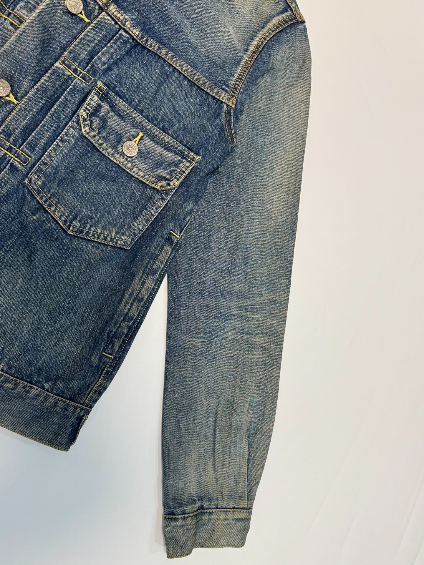 Visvim 17SS 101 JTK Denim Jacket — back