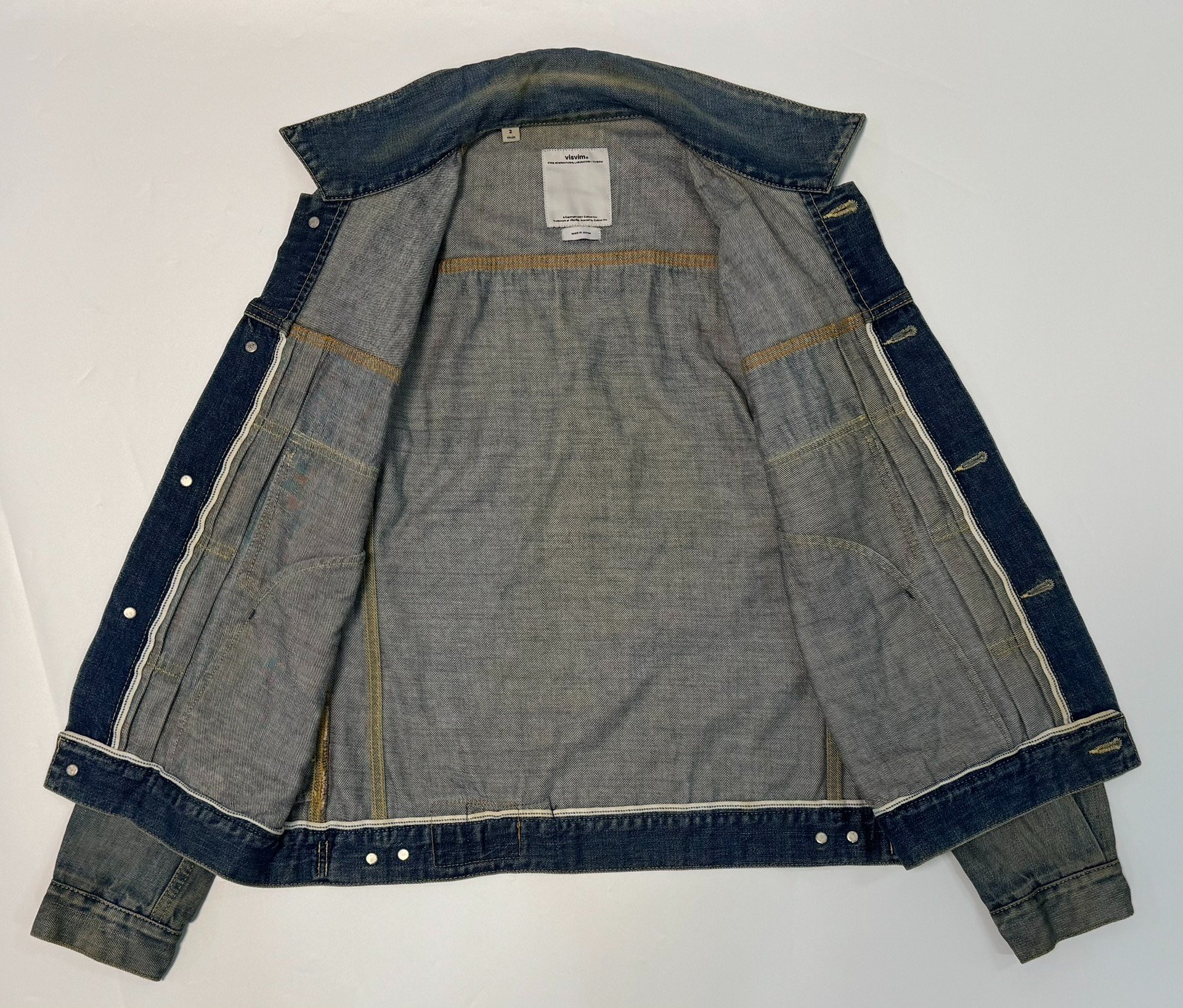Visvim 17SS 101 JTK Denim Jacket — front
