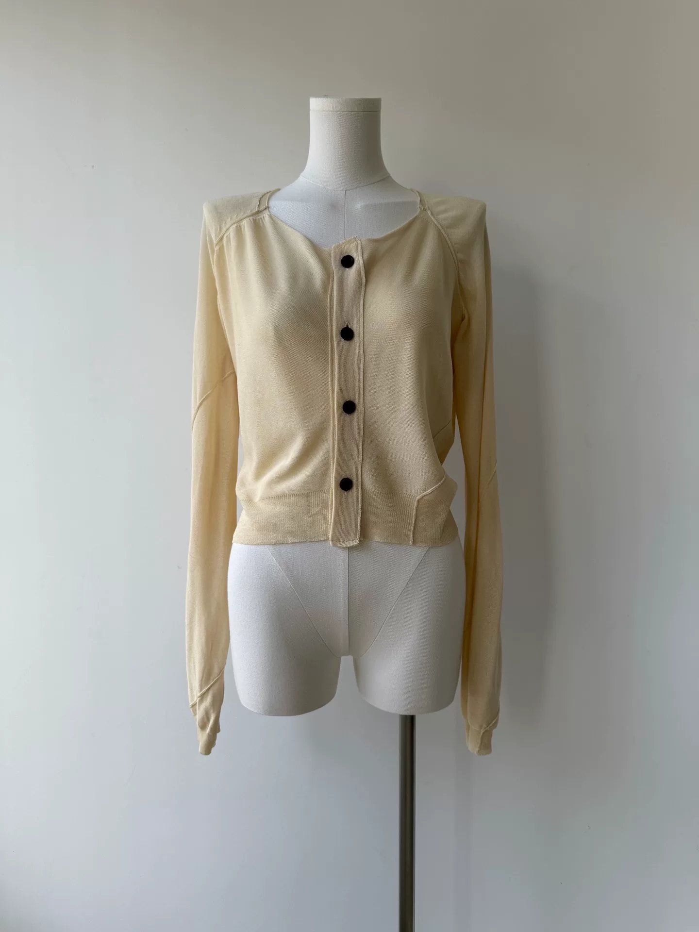 Yohji Yamamoto Y's 07SS Knit Cardigan — front