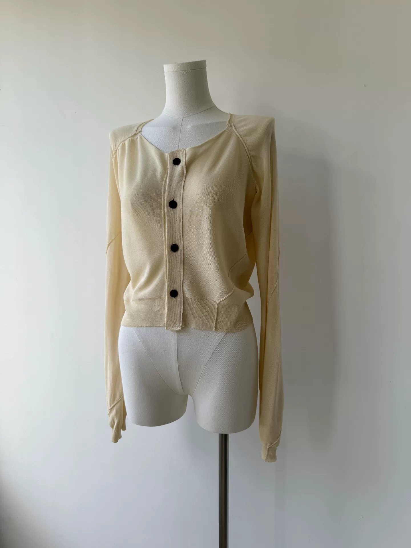 Yohji Yamamoto Y's 07SS Knit Cardigan — detail