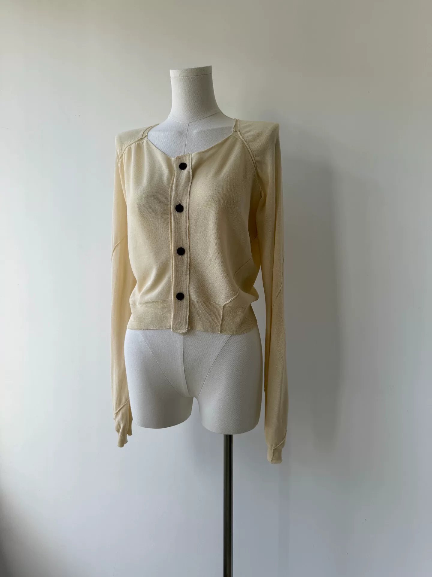 Yohji Yamamoto Y's 07SS Knit Cardigan — back