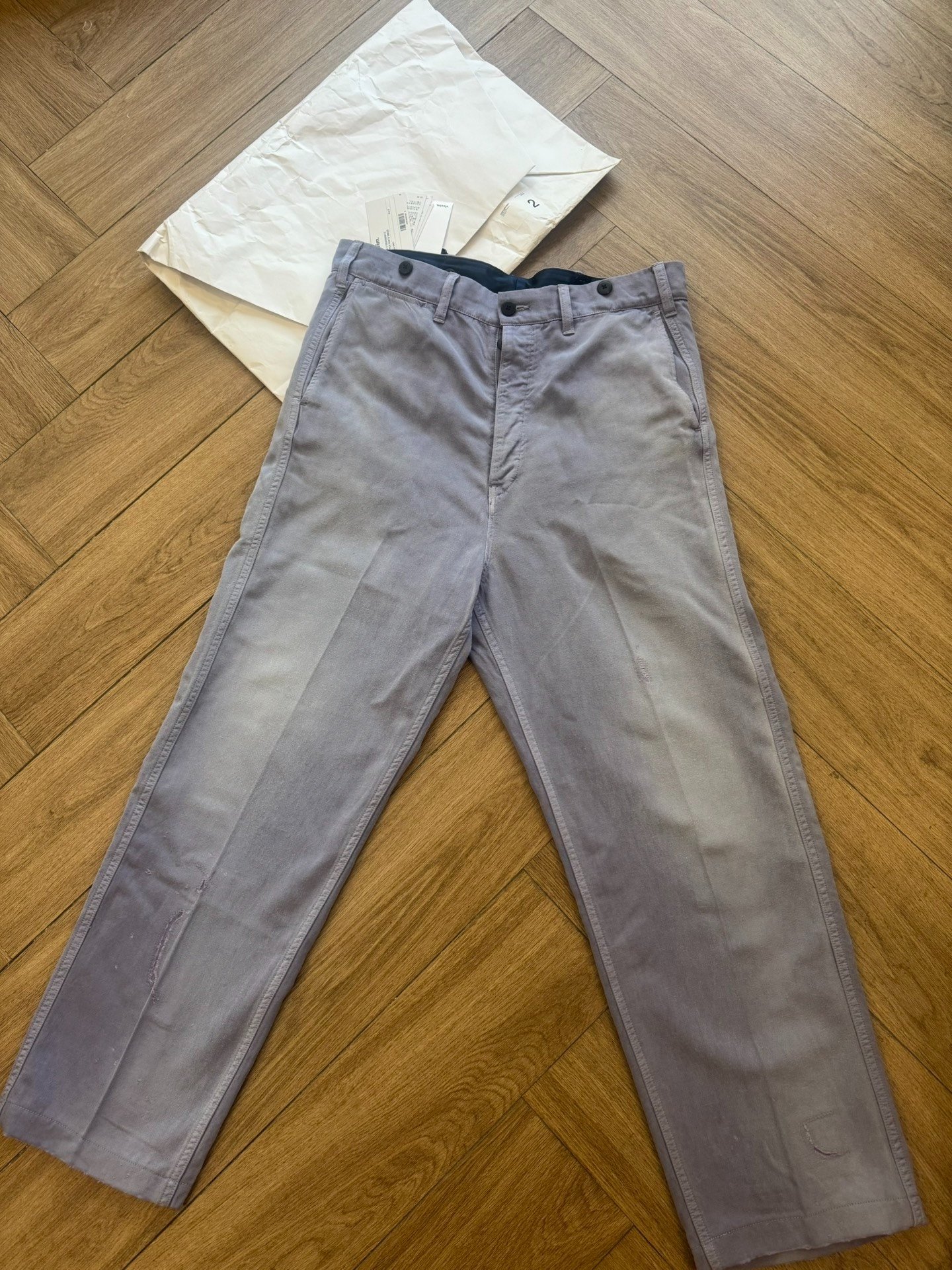 visvim 25AW AlPER PANTS DMGD