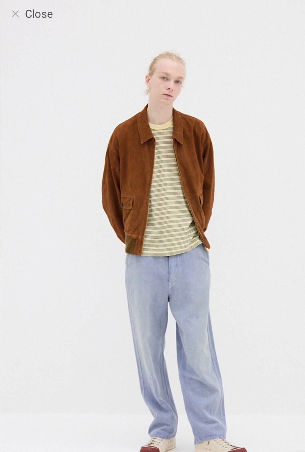 visvim 25AW AlPER PANTS DMGD — detail