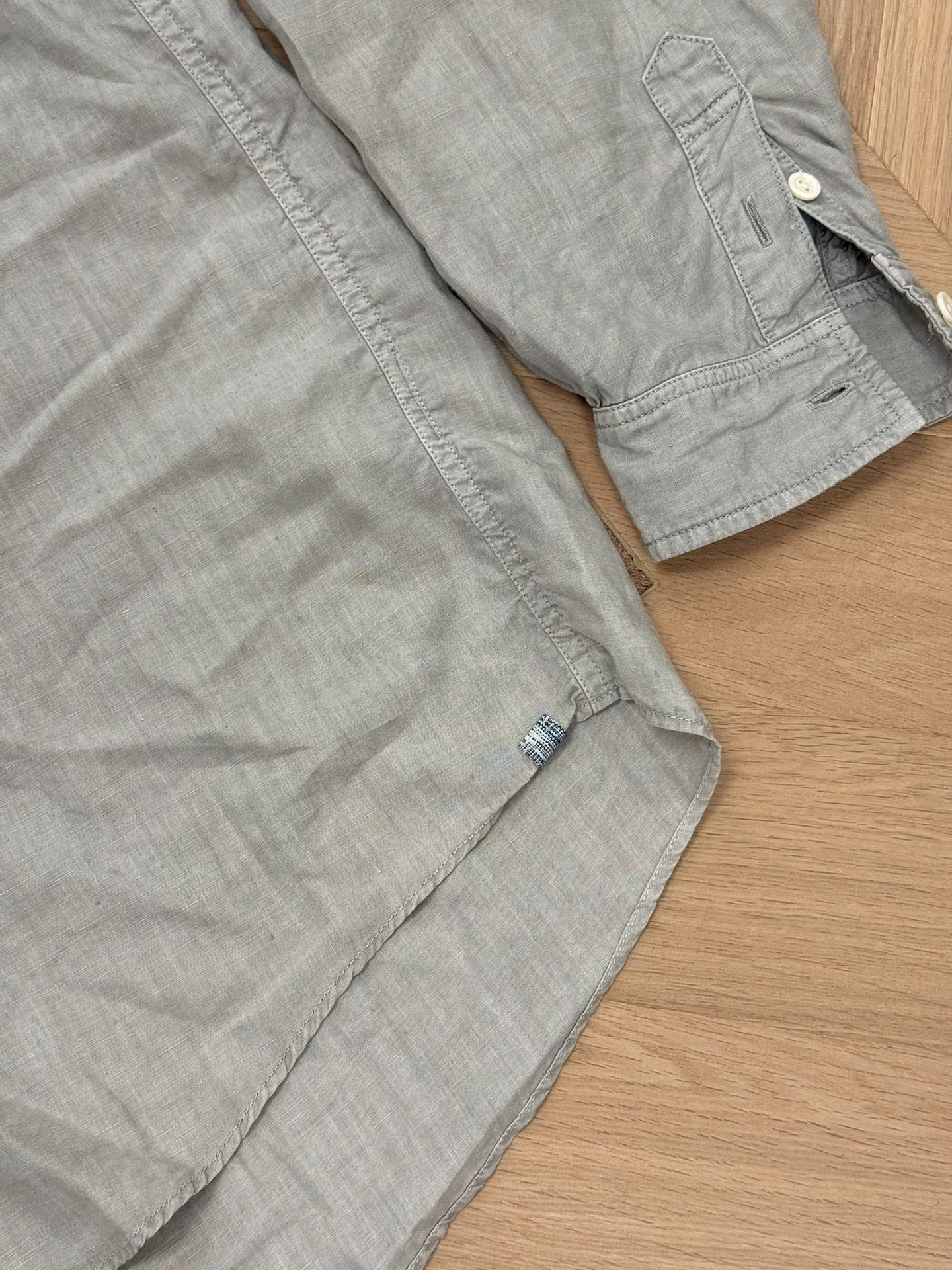 VISVIM 23SS PALMER SHIRT L/S LINEN — front