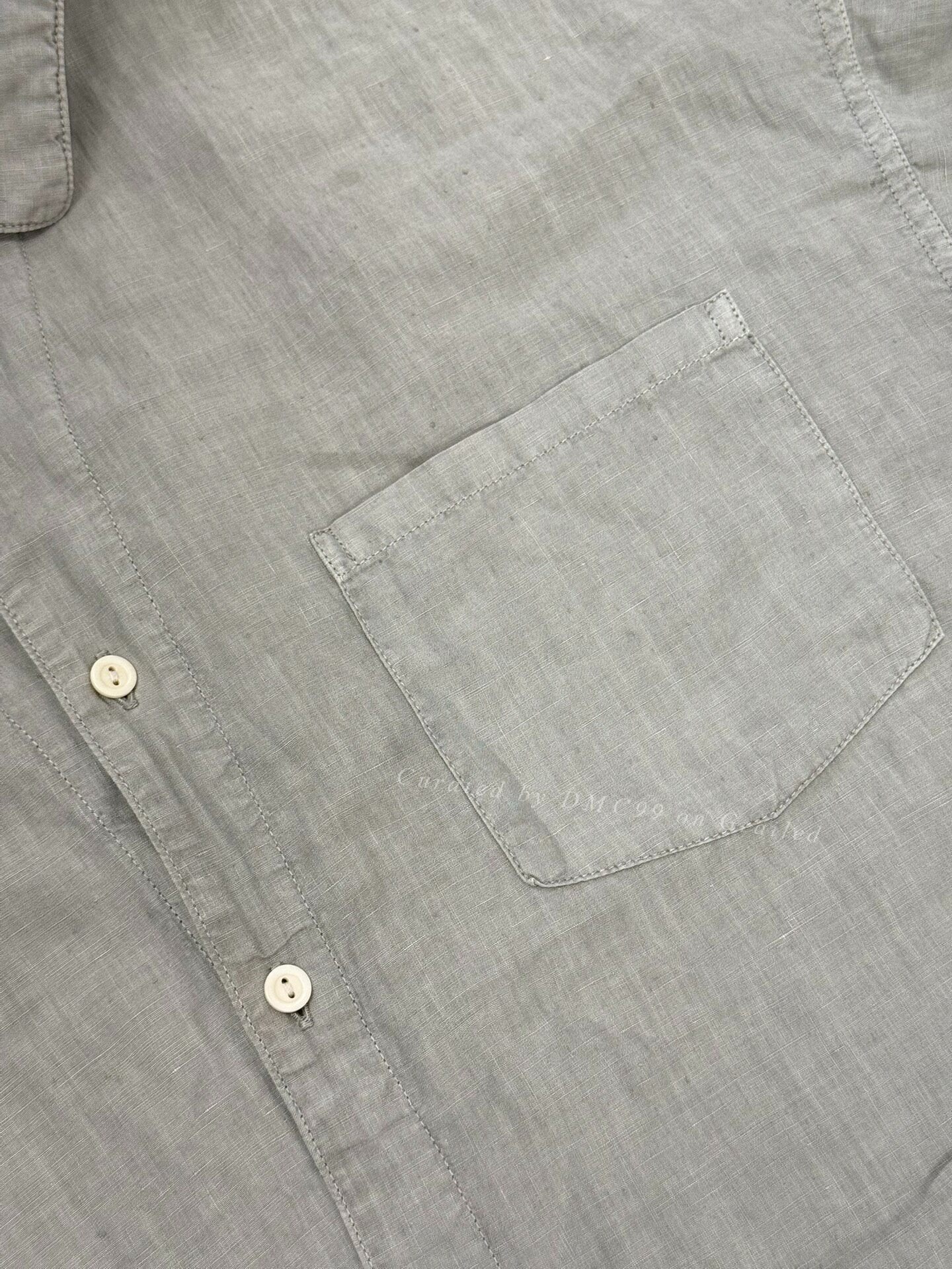 VISVIM 23SS PALMER SHIRT L/S LINEN — detail