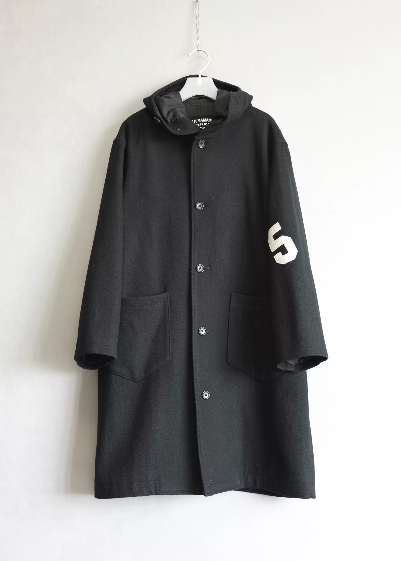 Yohji Yamamoto 87AW Replica Hooded Coat