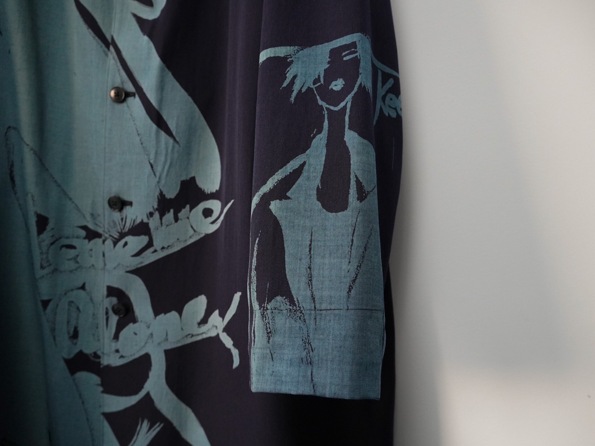 Yohji Yamamoto 2017SS Silk Coat — back