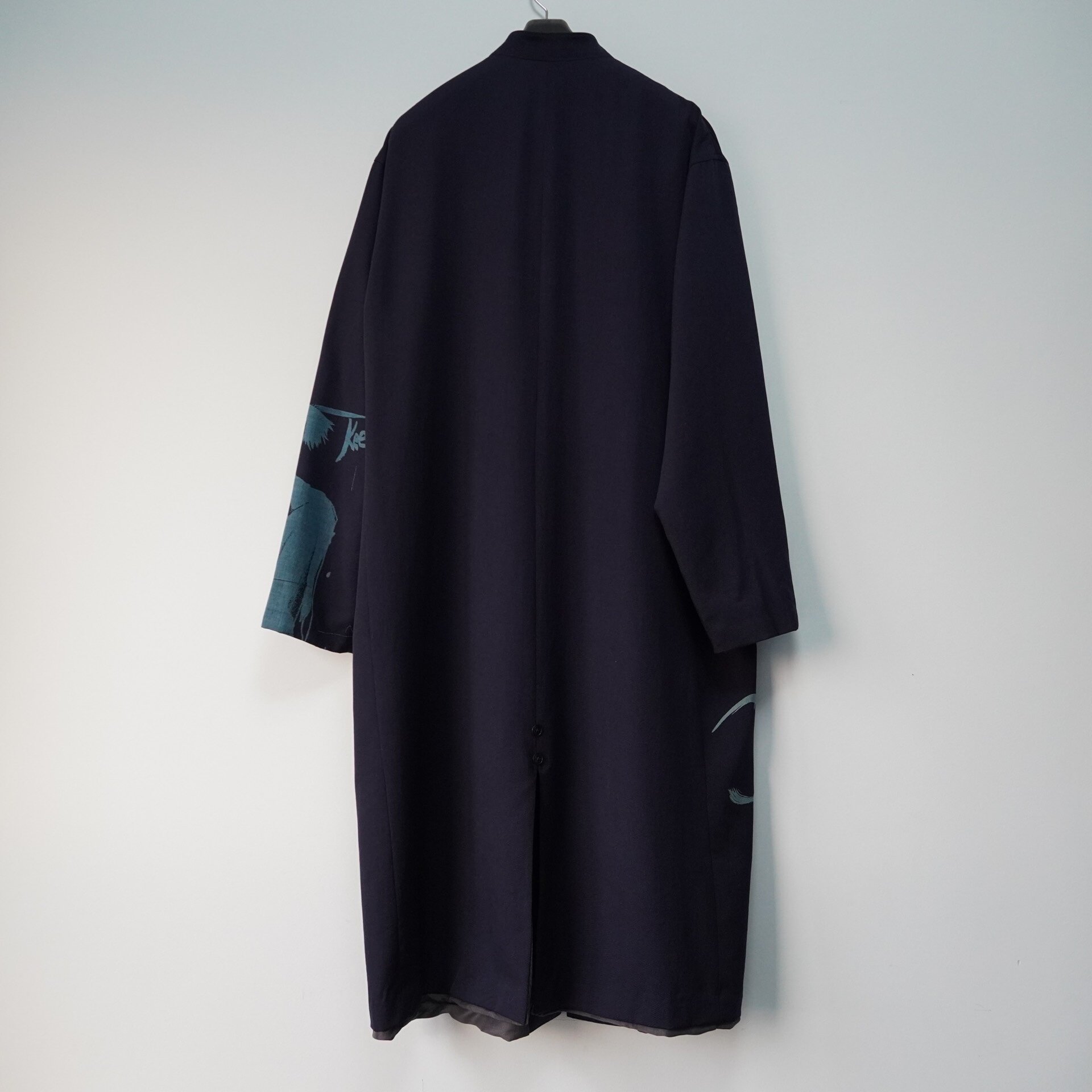 Yohji Yamamoto 2017SS Silk Coat — front