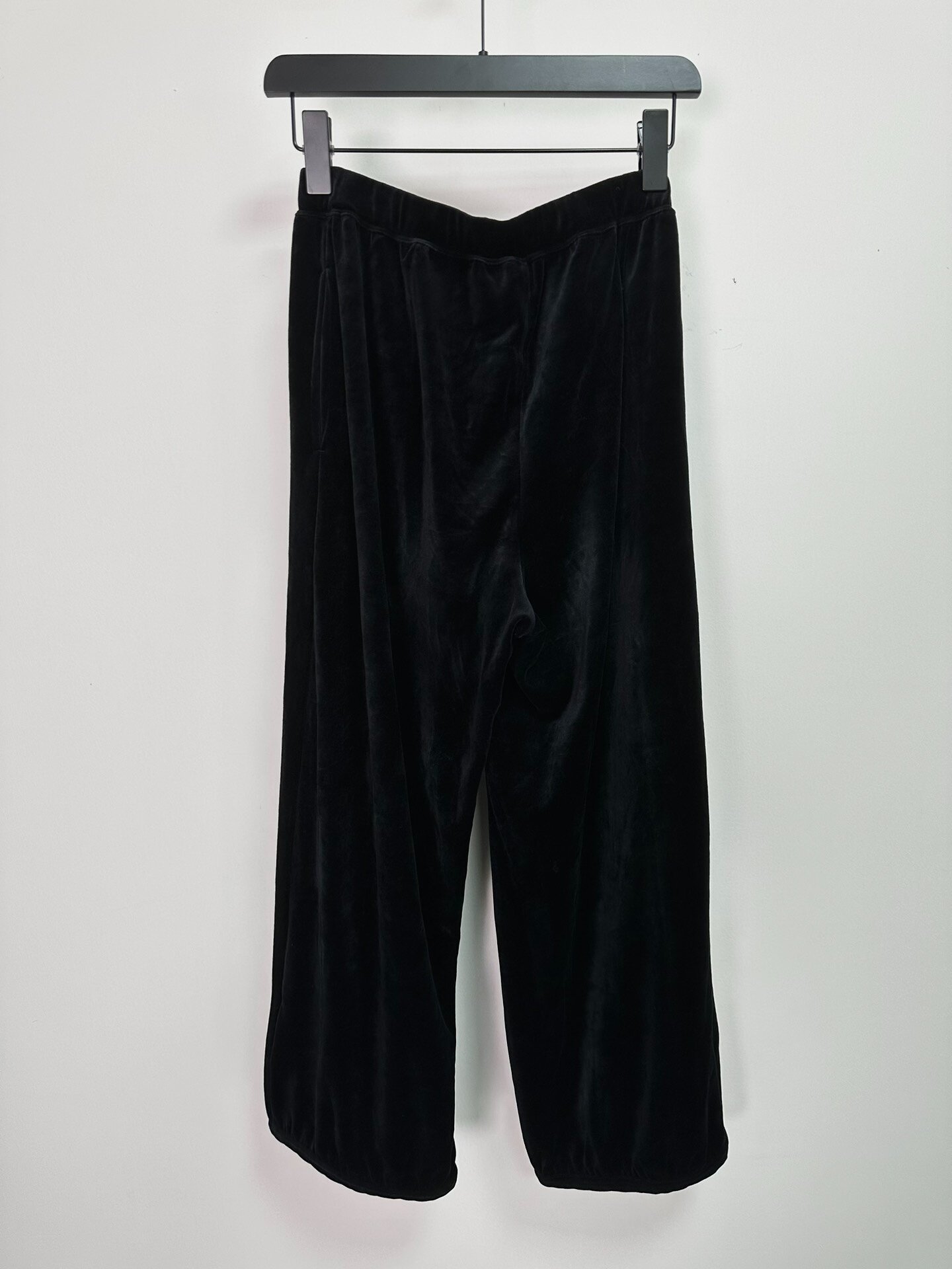 Comme des Garçons 02AW Velvet Runway Pants — front