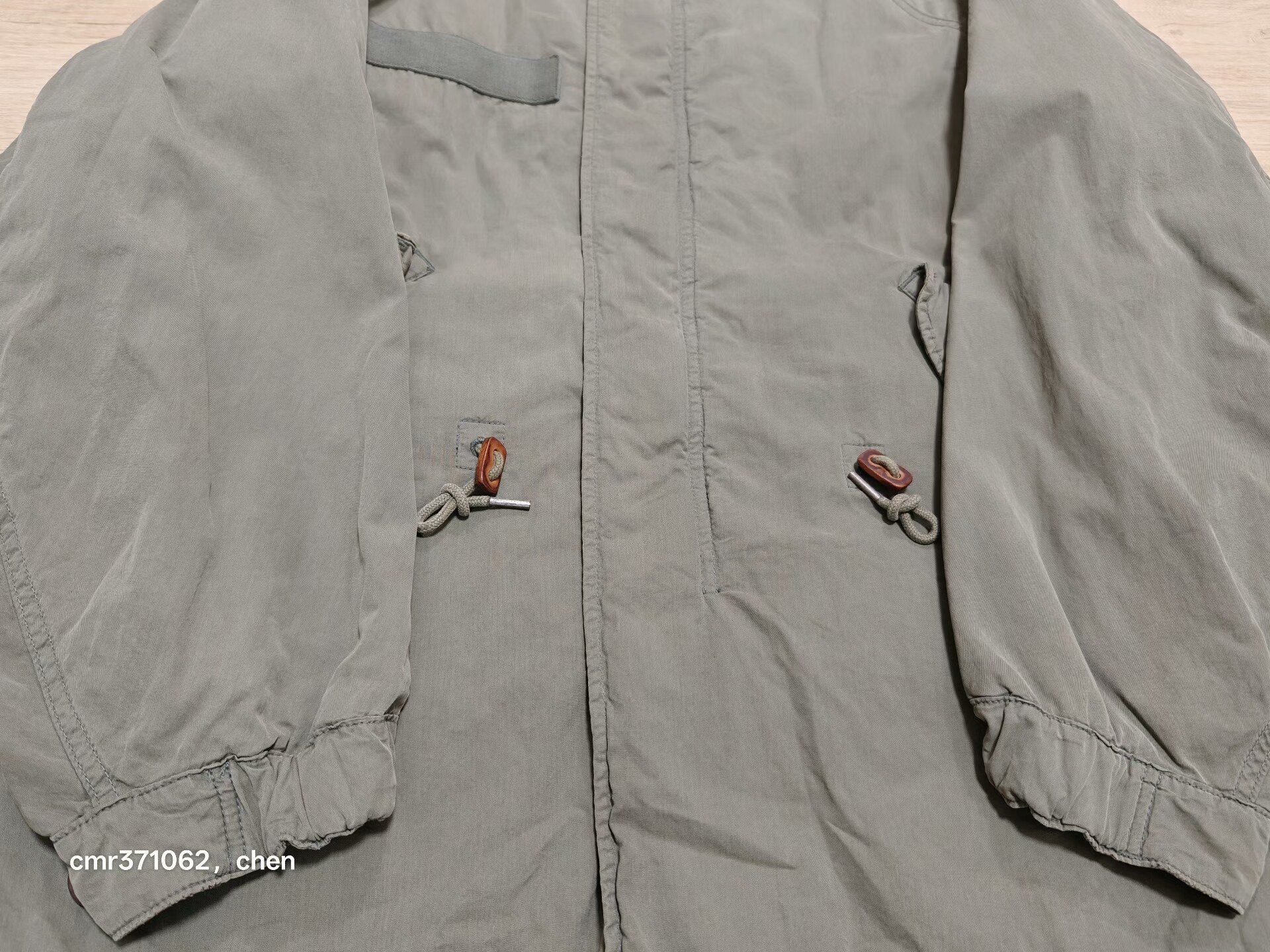 visvim 18ss Six Five Fishtail Parka — detail
