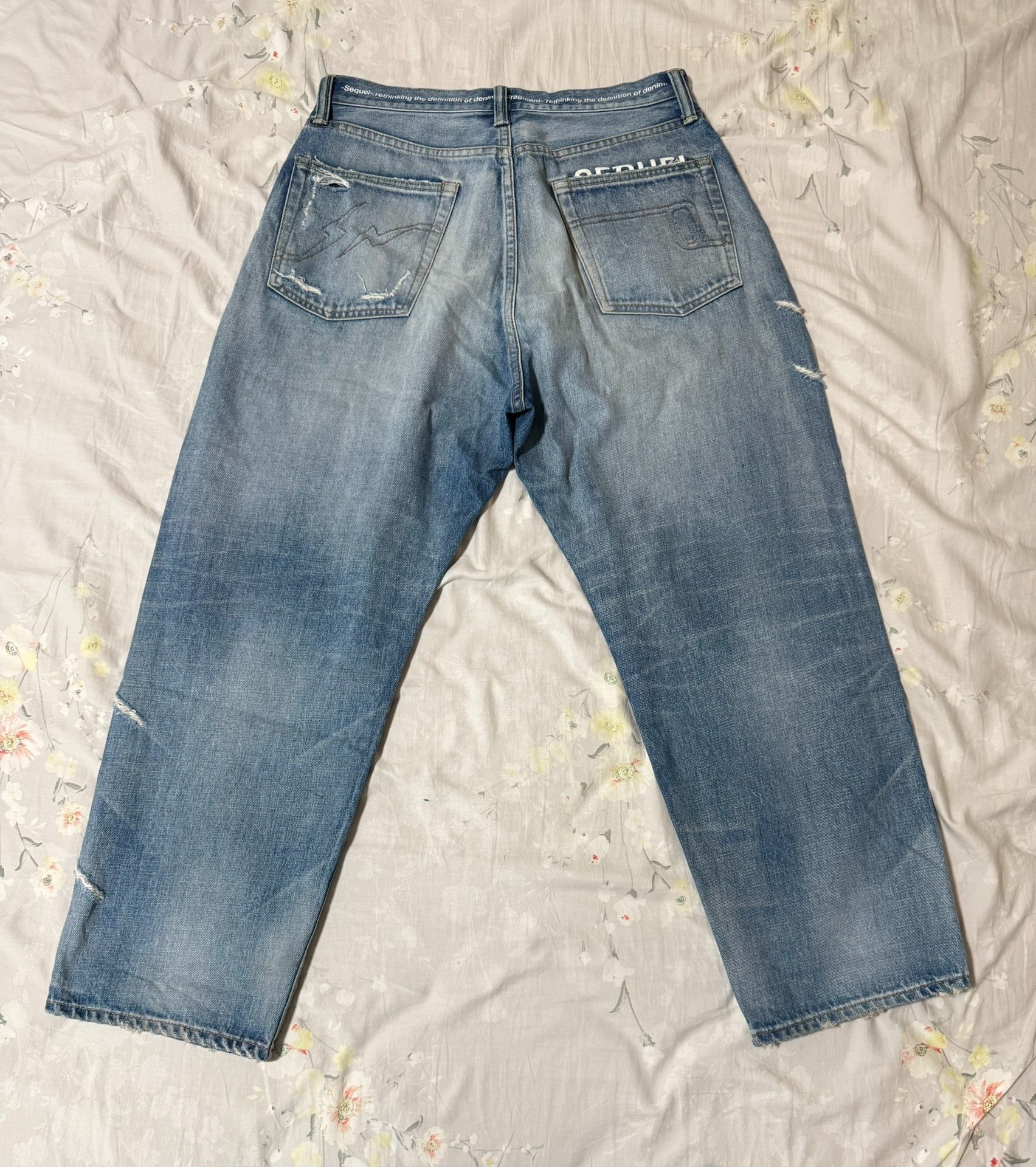 Fragment Design Sequel 25SS Jeans — front