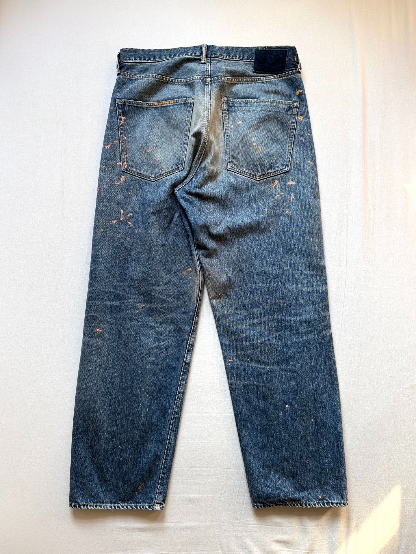 Visvim 25aw Social Sculpture 05 Wide Dmgd-41 Jeans — detail