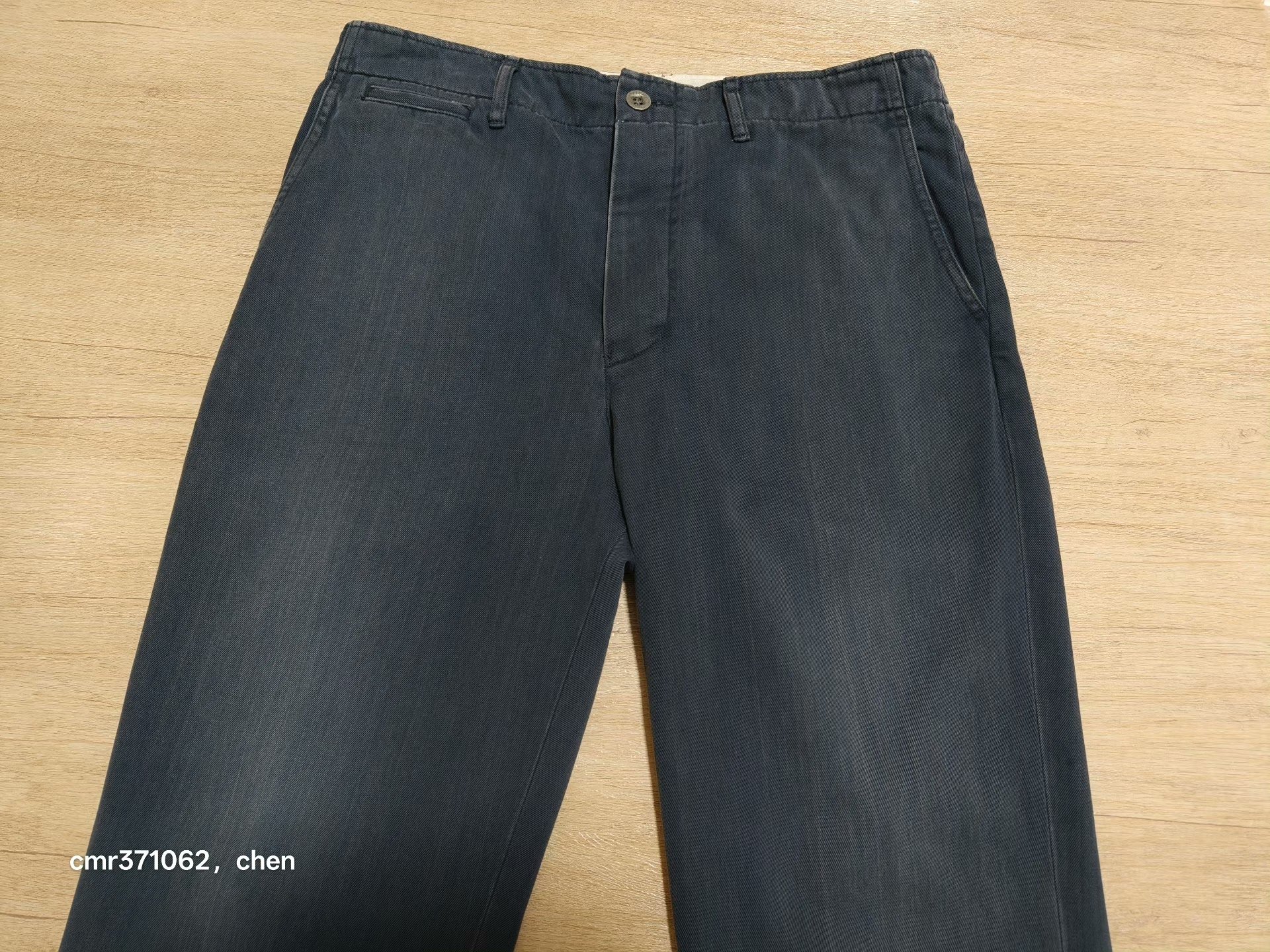 VISVIM 23 ICT CHINO PANTS DMGD — front