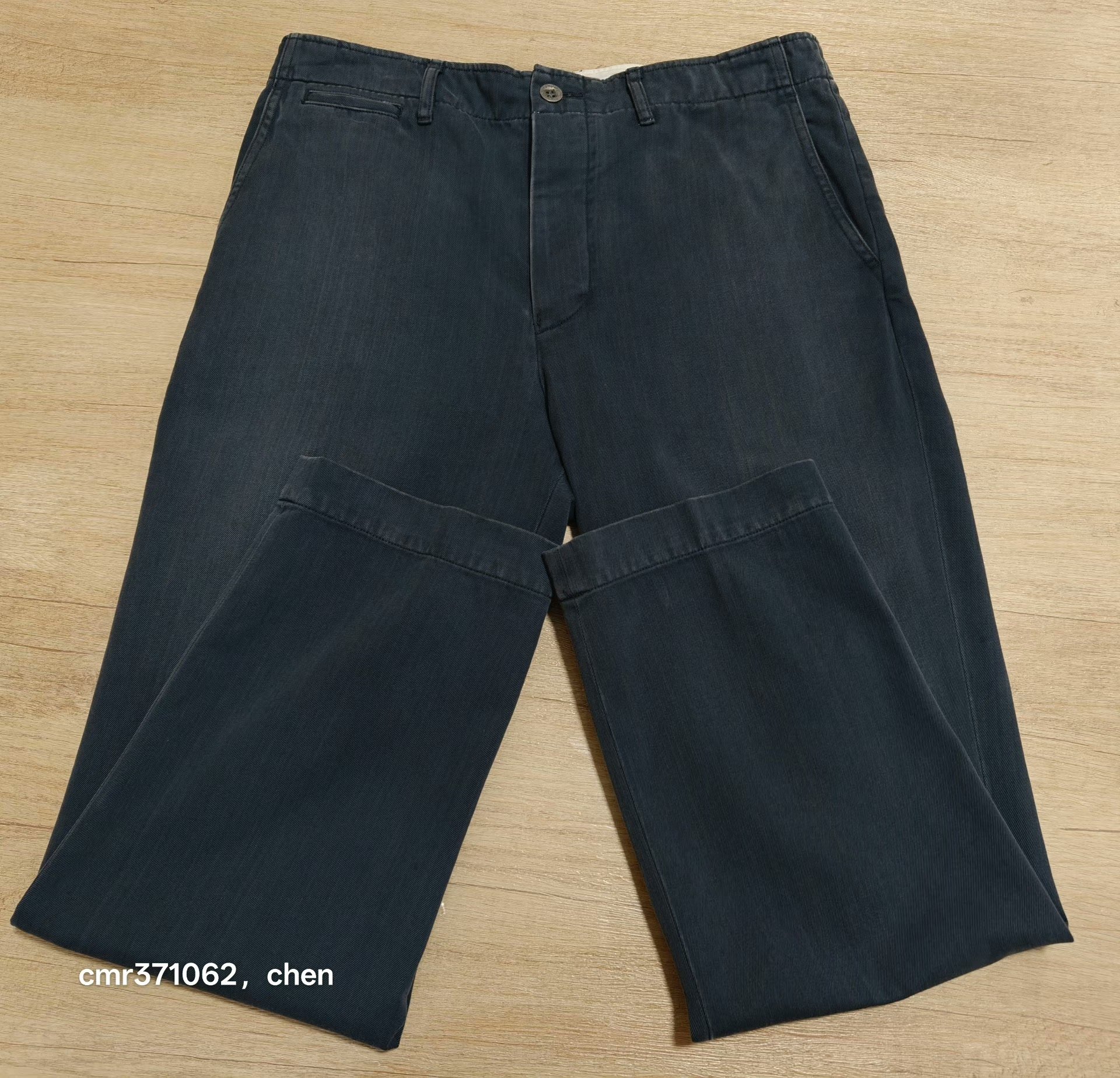VISVIM 23 ICT CHINO PANTS DMGD — back