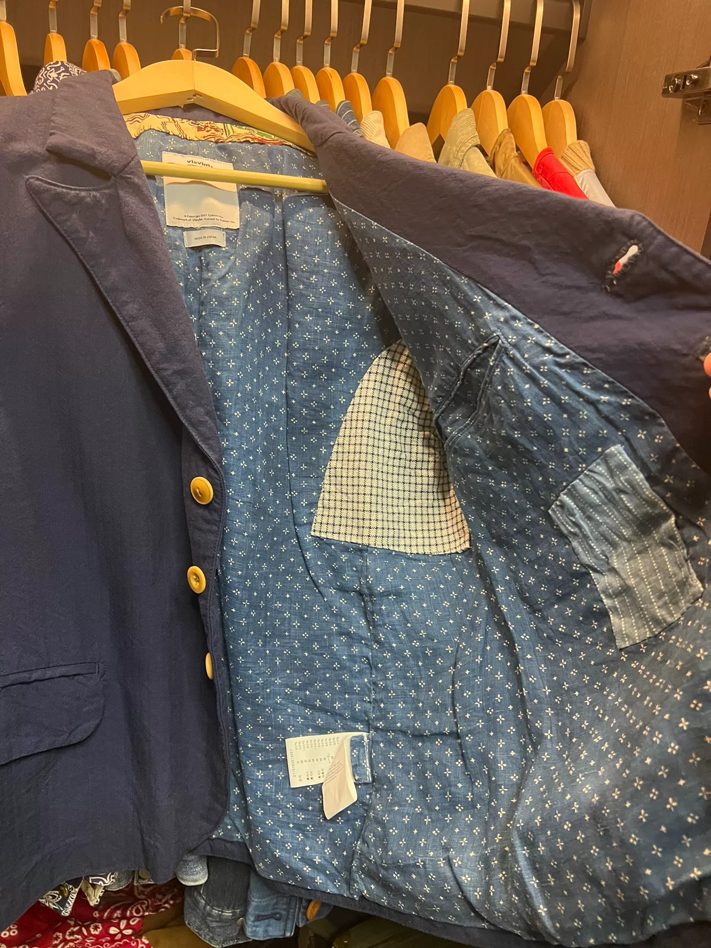 visvim Suit — back