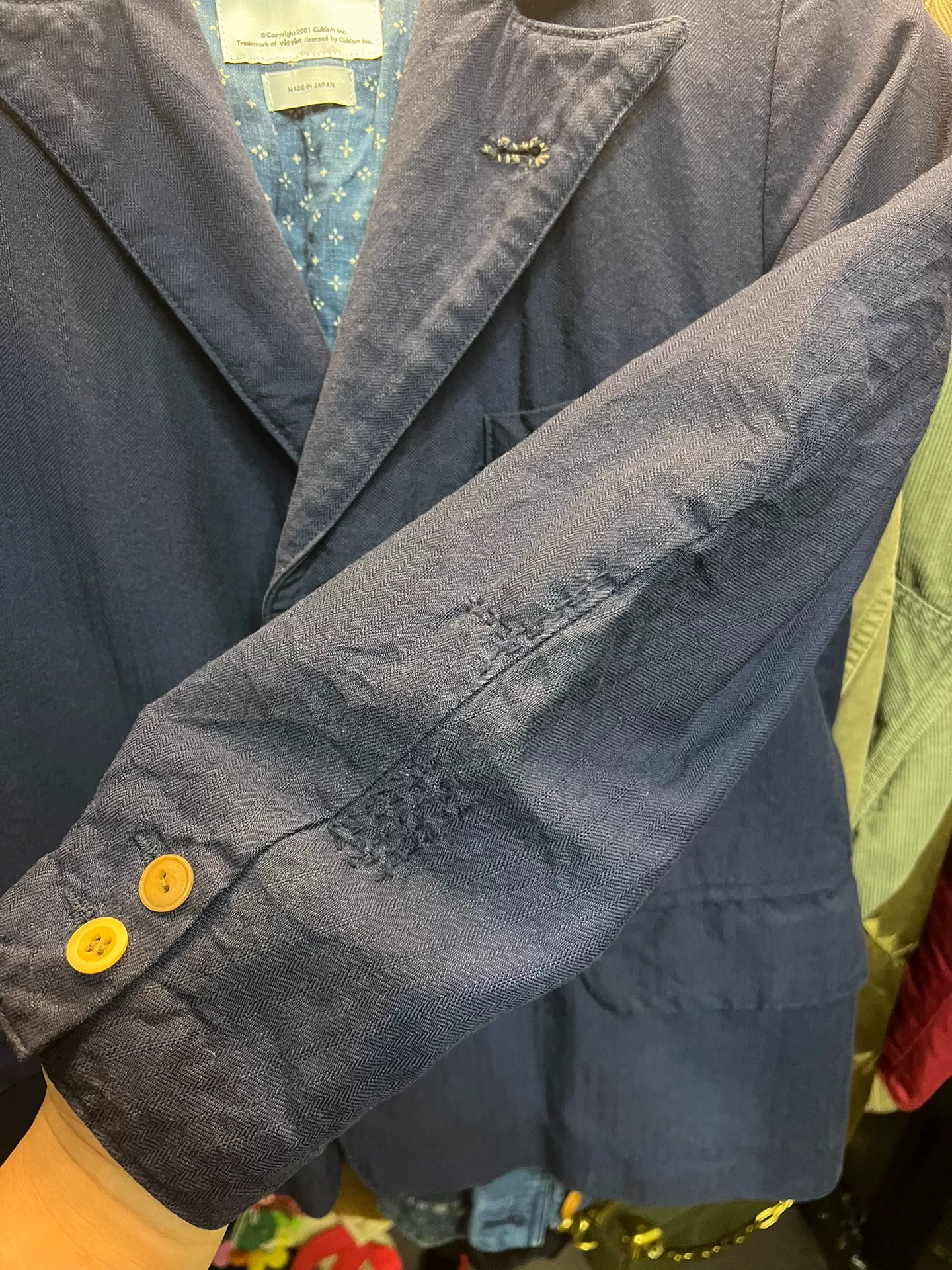 visvim Suit — detail