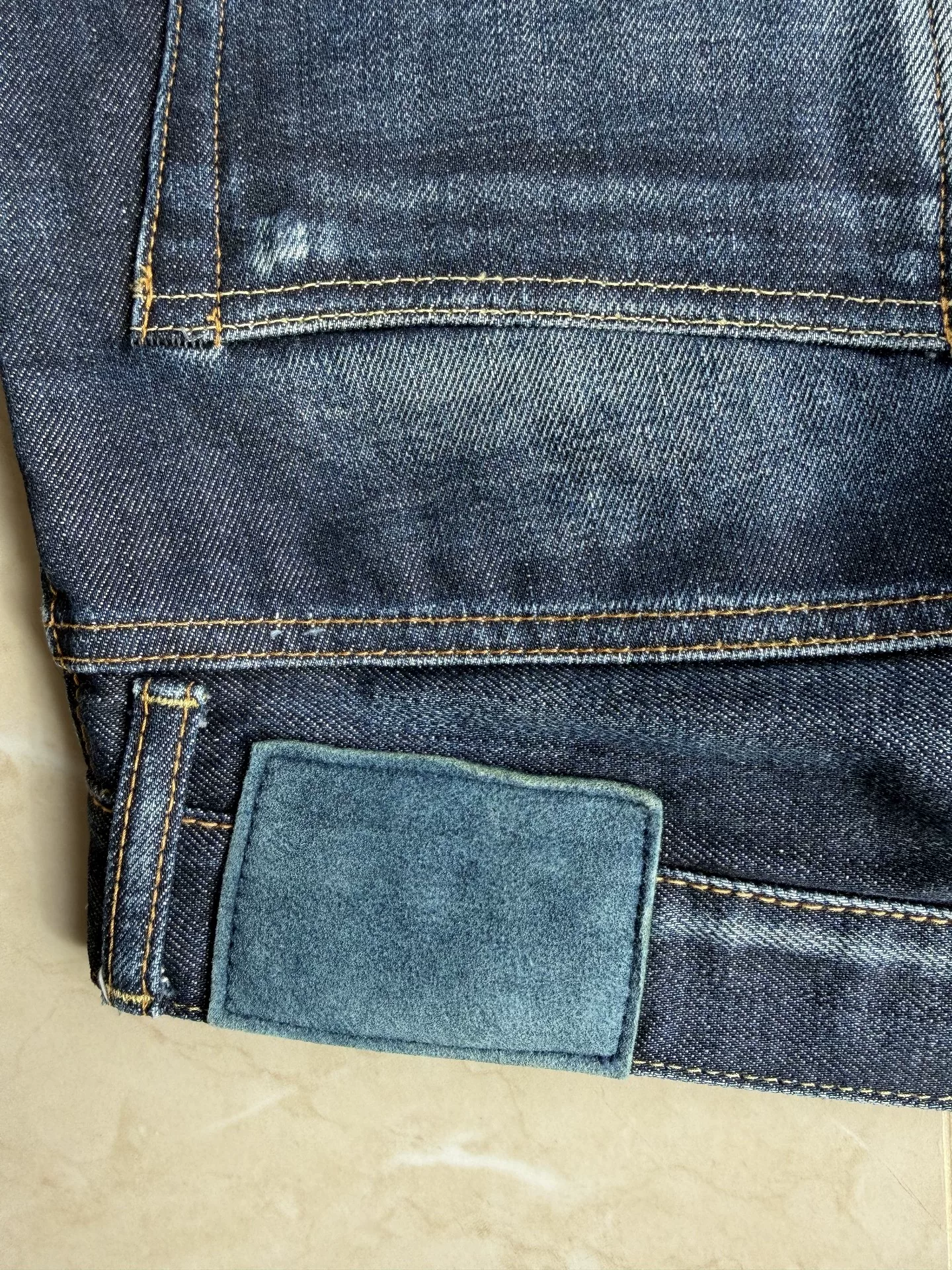 Visvim 13SS NW Washed Jeans — back