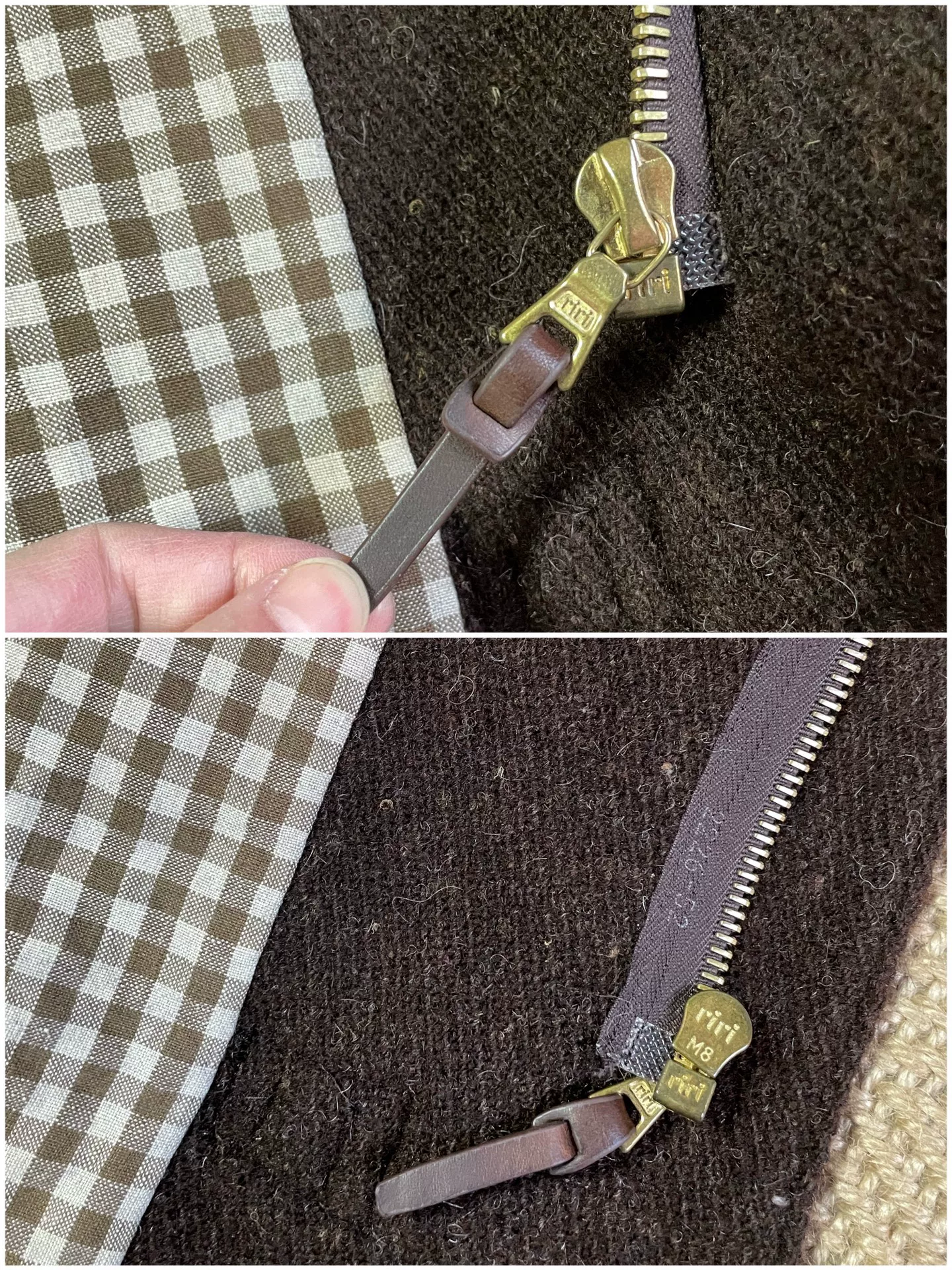 Visvim Commodore Coat (Savoie Wool) — detail