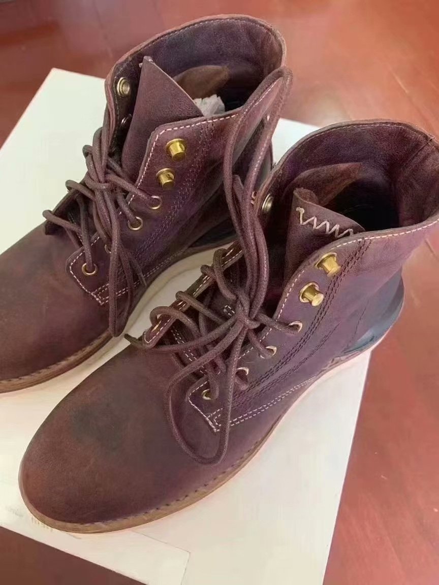 visvim 19ss Spot Virgil Folk Boots — detail
