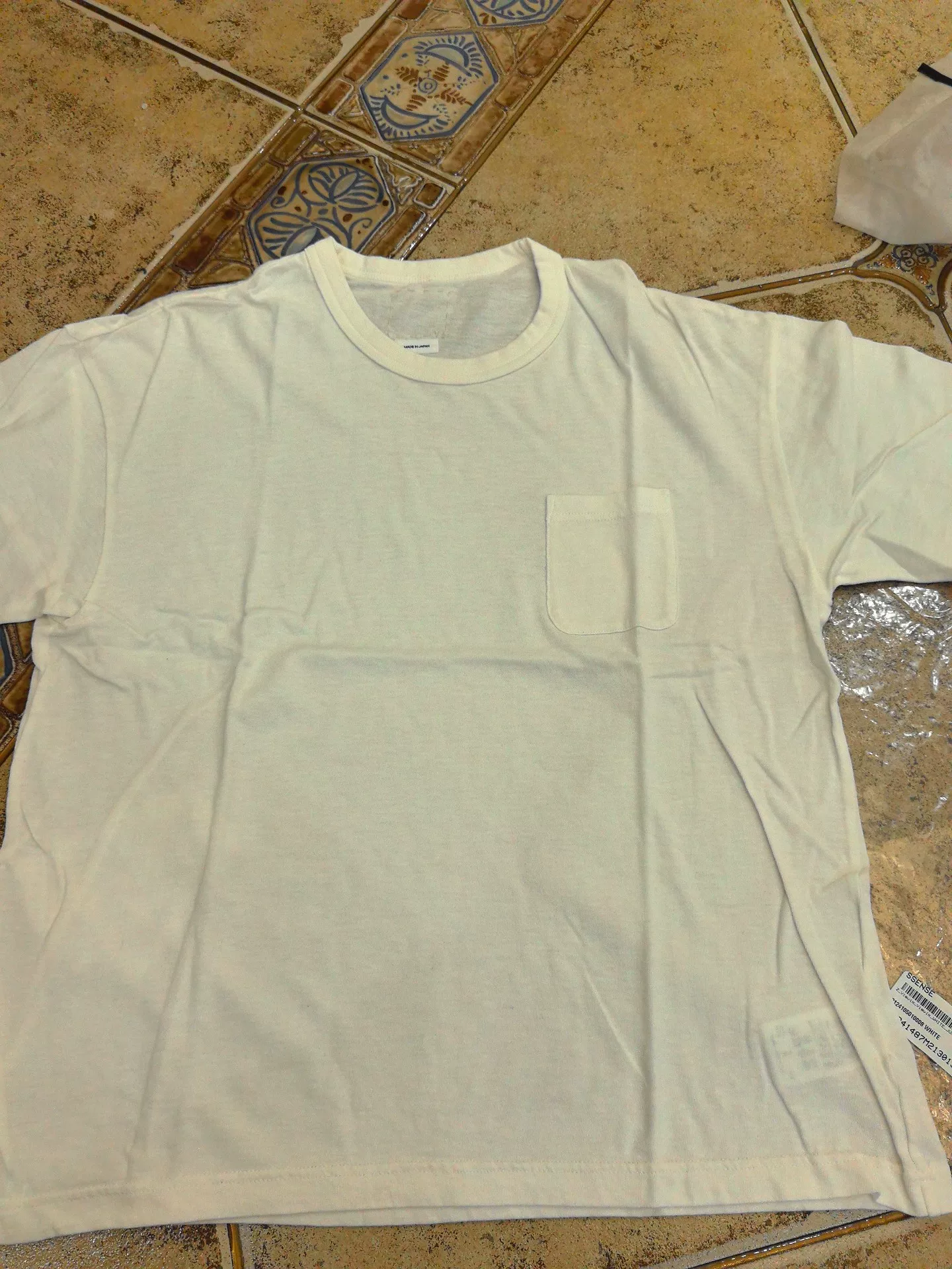 Visvim White Crew Neck Short-Sleeve T-shirt — front