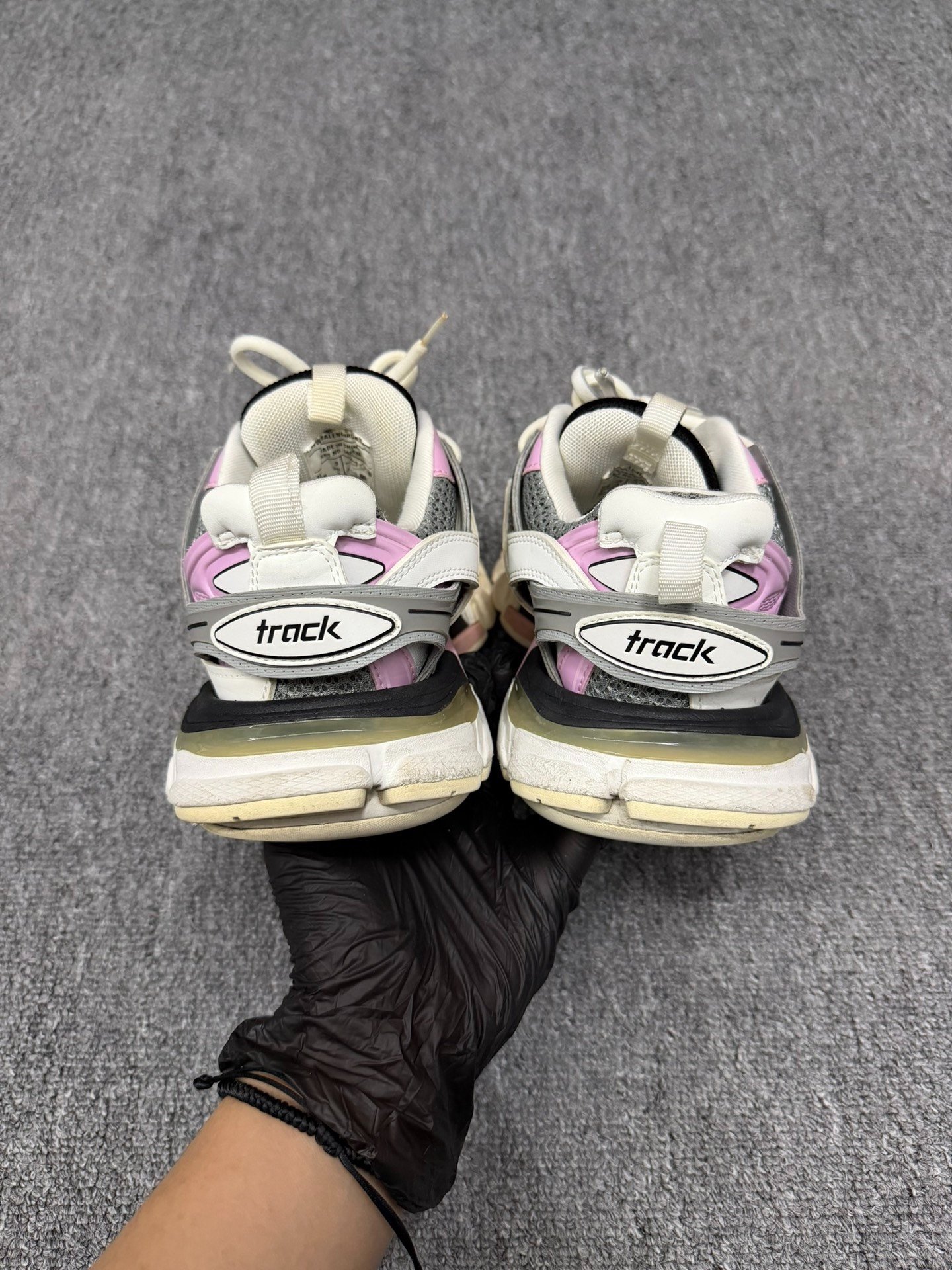 Balenciaga Track 3.0 Dad Shoes — label